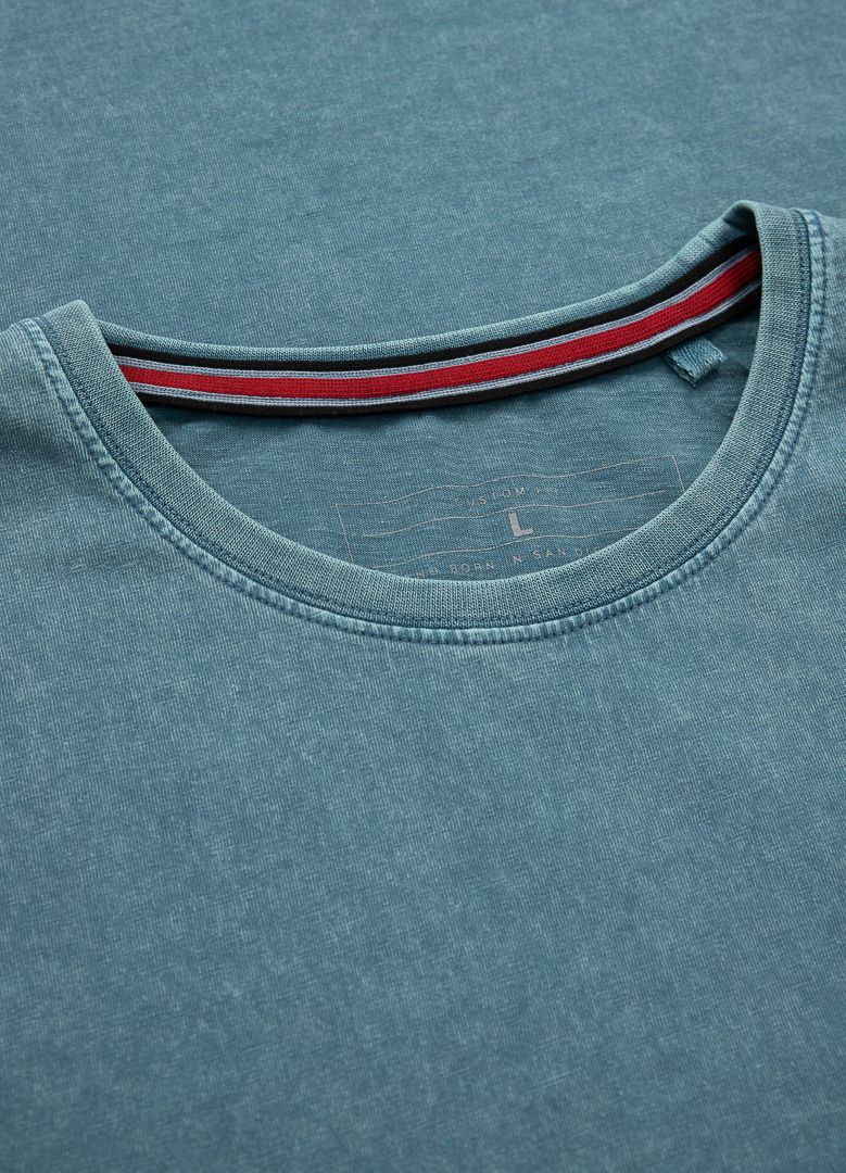 T-Shirt Denim Washed Pocket