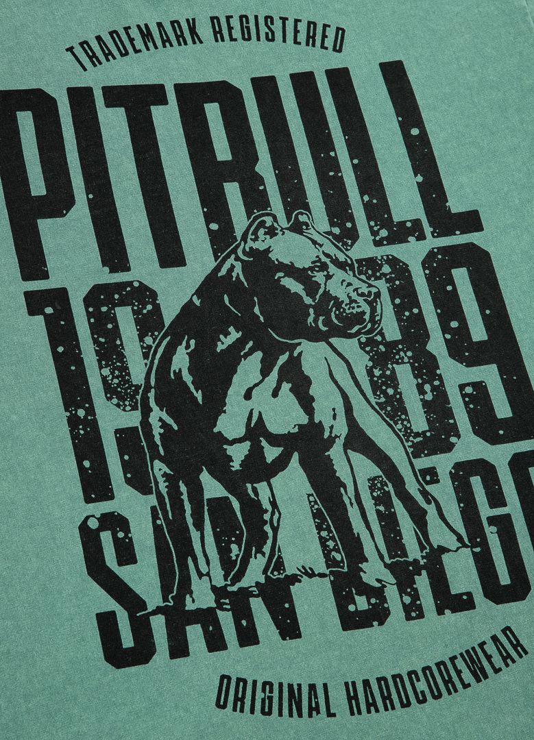 T-Shirt Denim Washed San Diego Dog