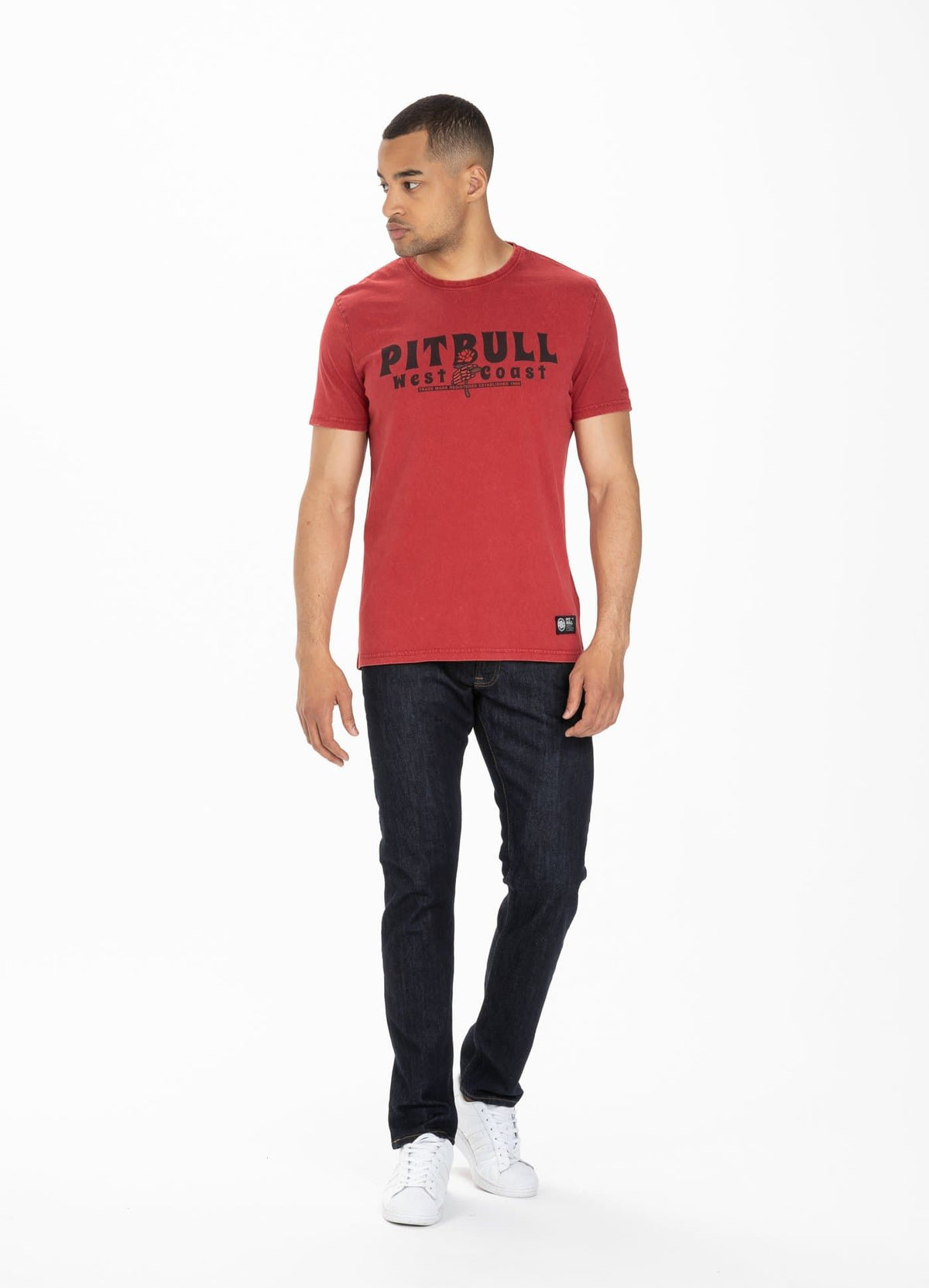 T-shirt Denim Washed Santa Muerte