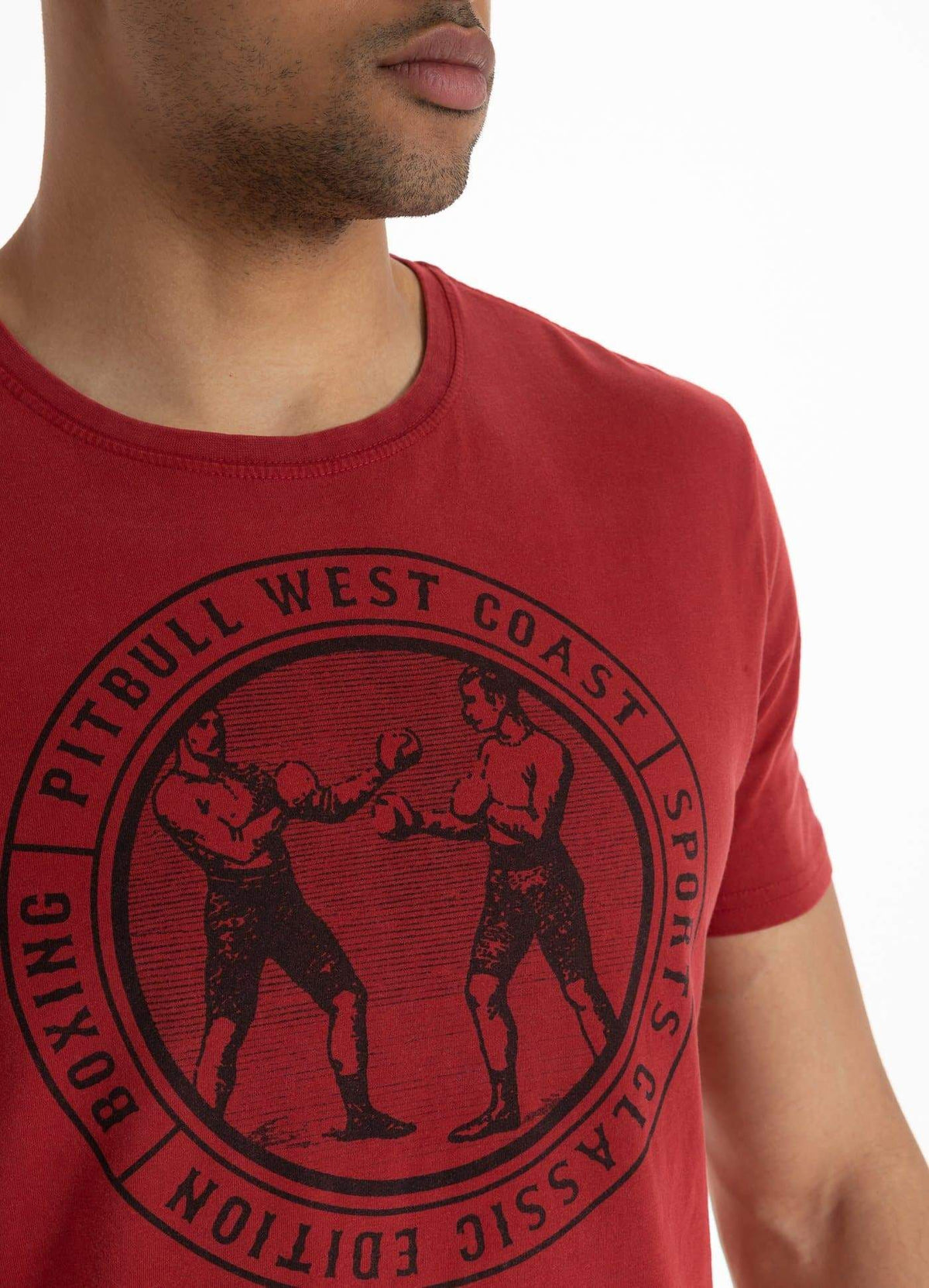 T-Shirt Denim Washed Vintage Boxing