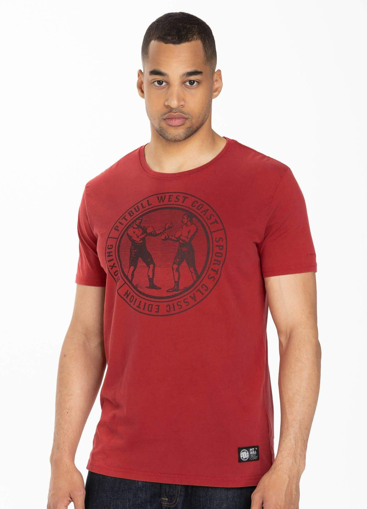 T-Shirt Denim Washed Vintage Boxing