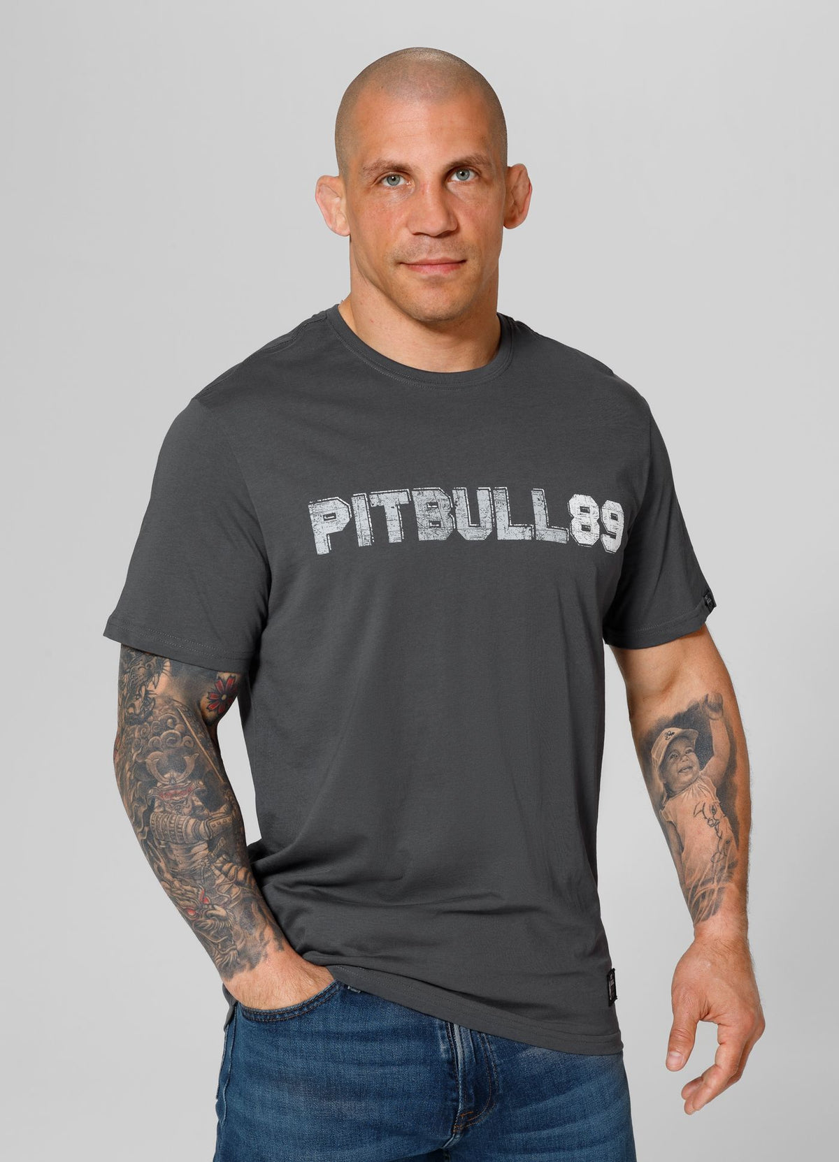 Men&#39;s T-Shirt DOG 89 - Graphite