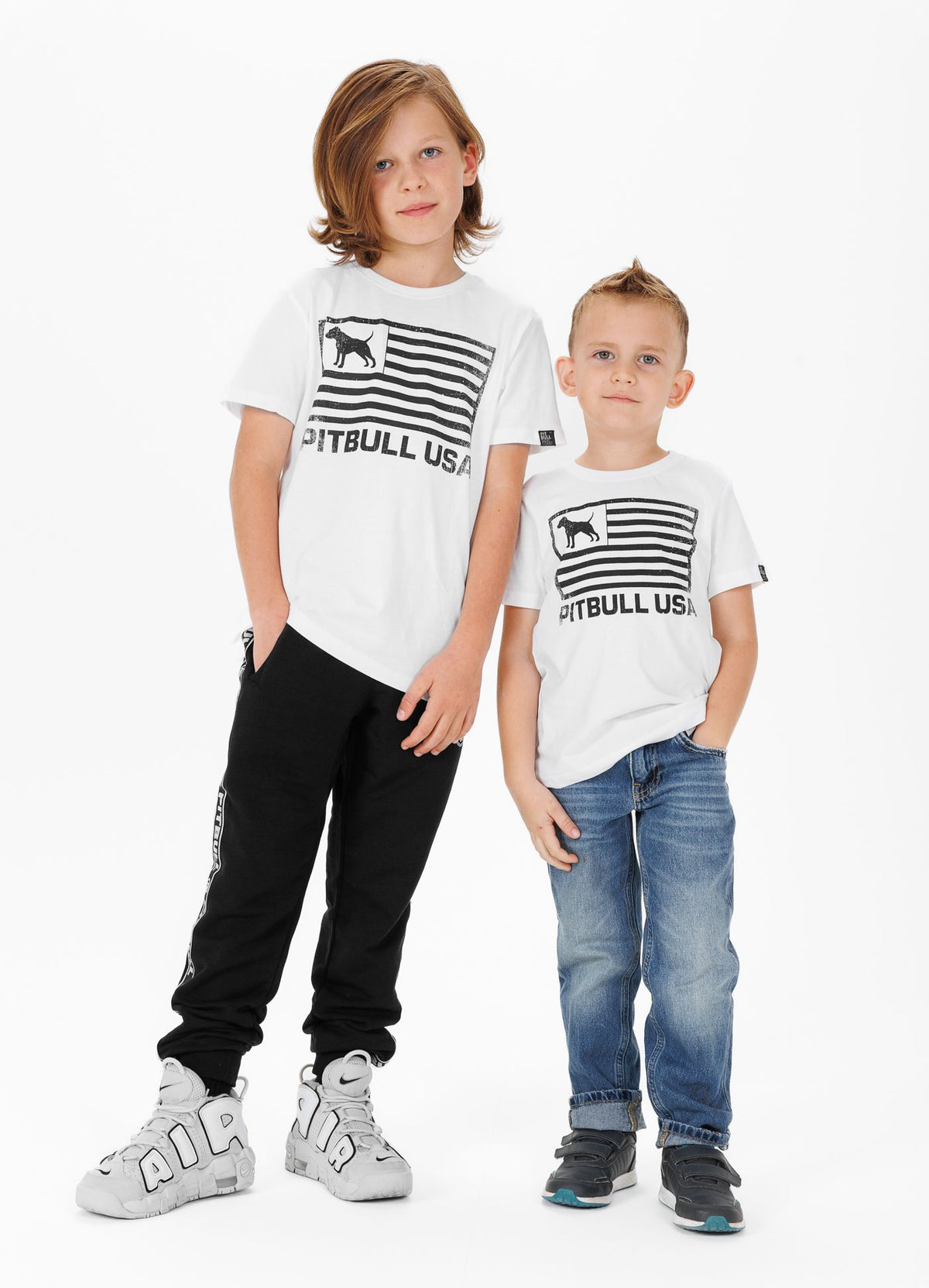 Kids T-Shirt Pitbull USA