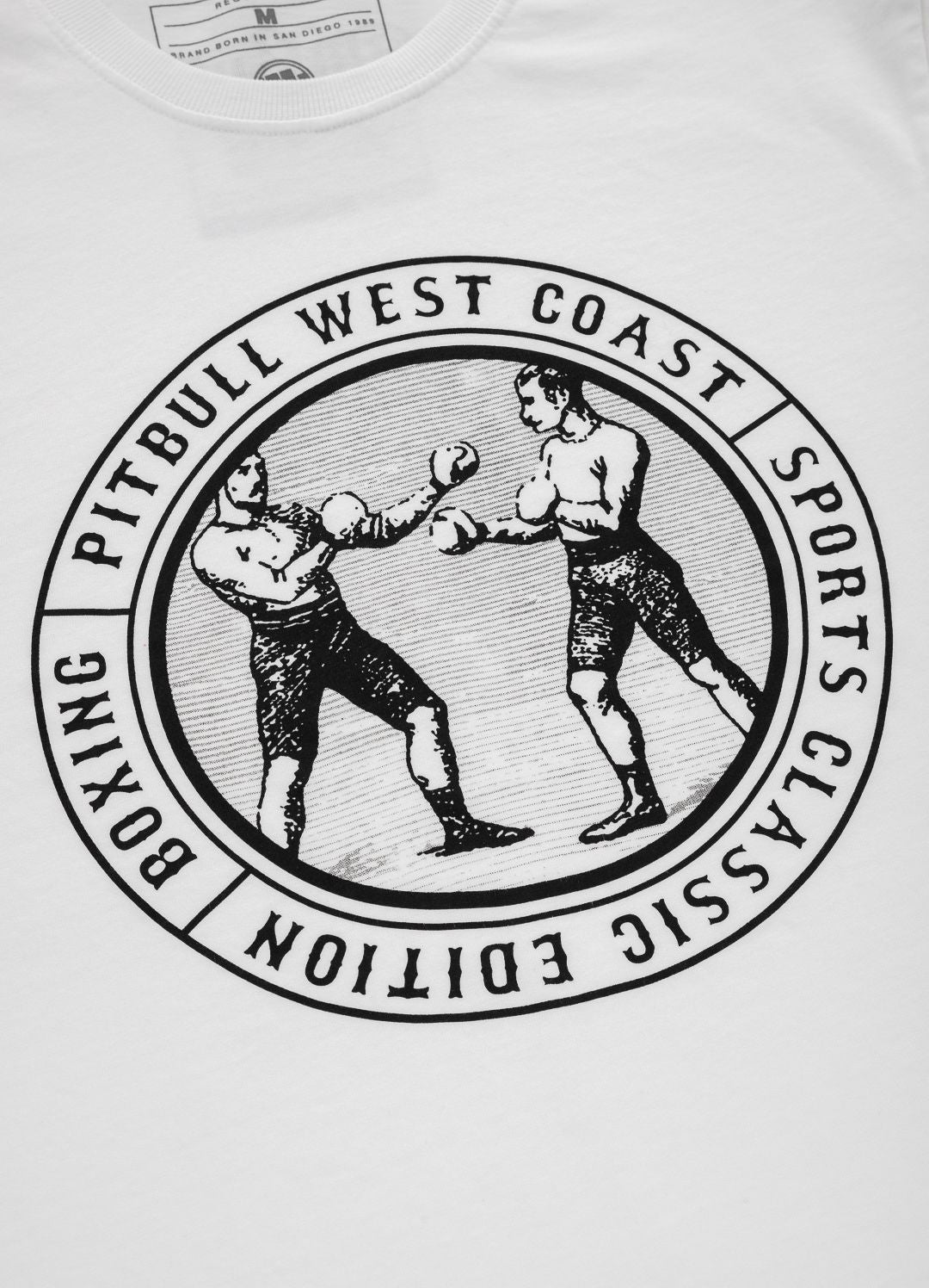 T-Shirt Garment Washed Vintage Boxing