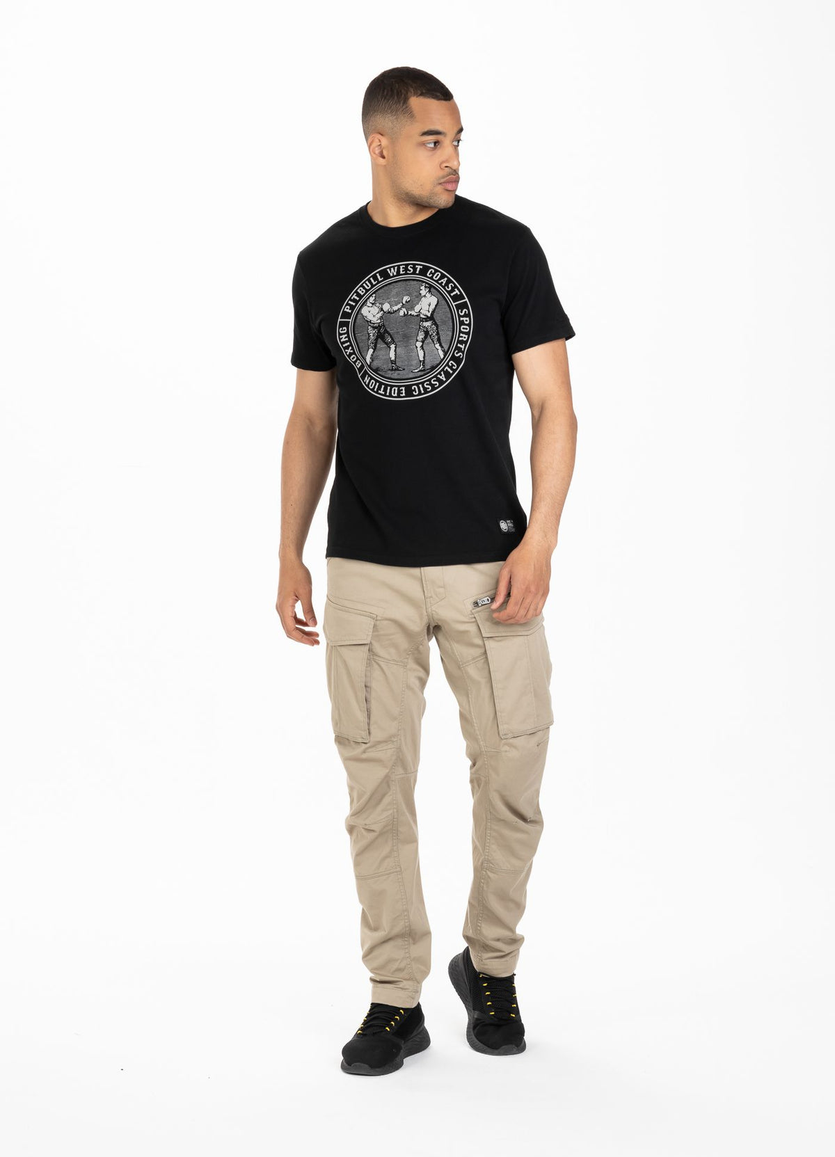 T-Shirt Garment Washed Vintage Boxing