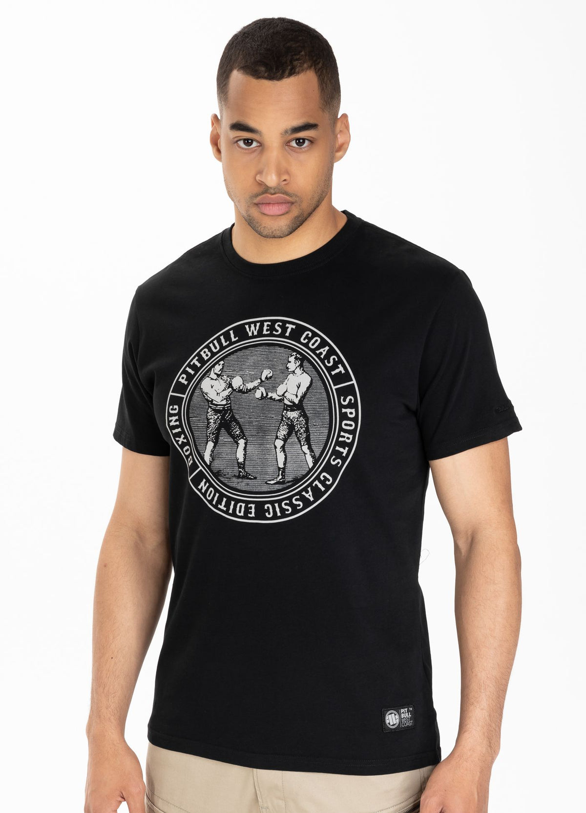 T-Shirt Garment Washed Vintage Boxing