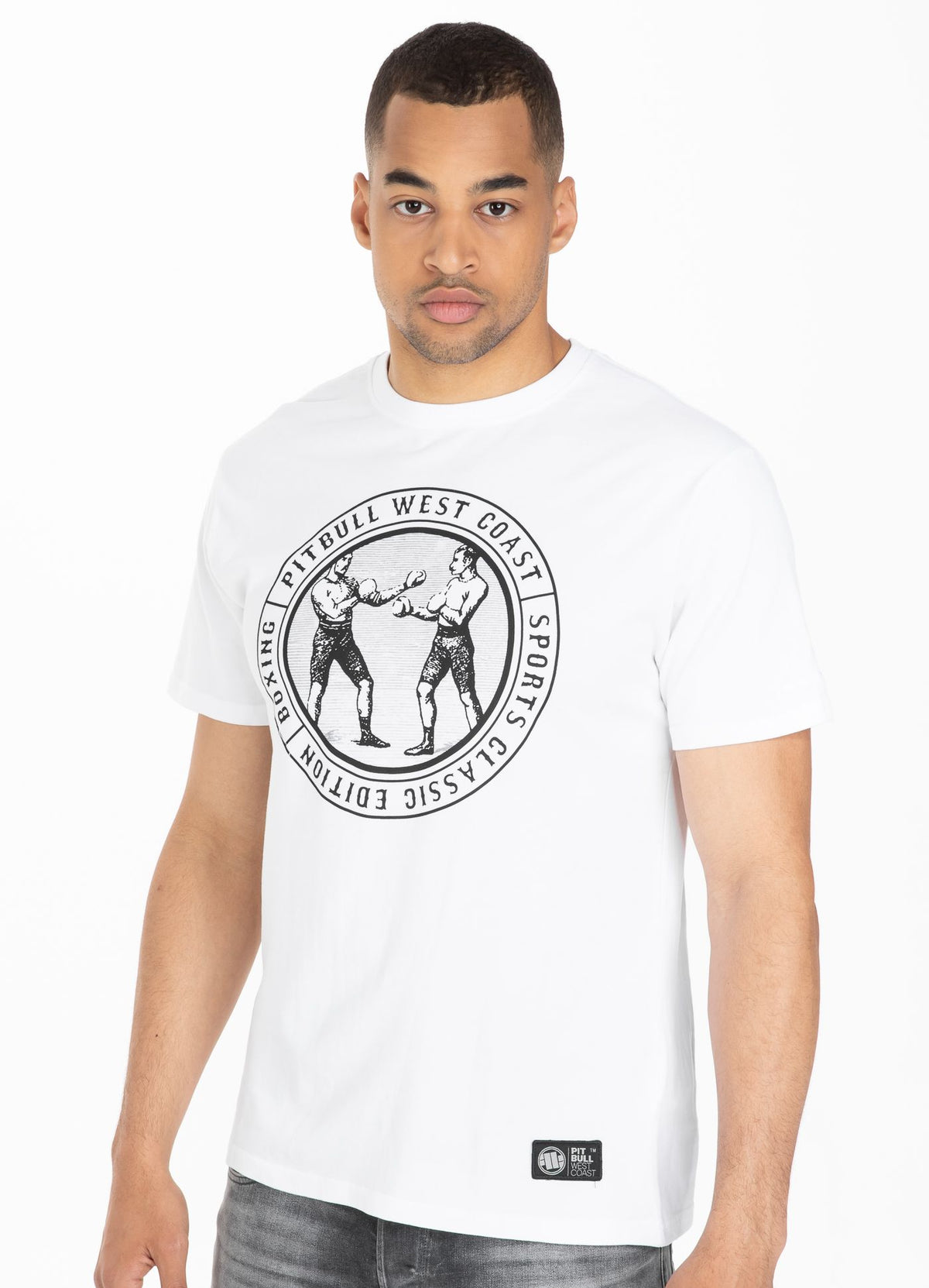 T-Shirt Garment Washed Vintage Boxing