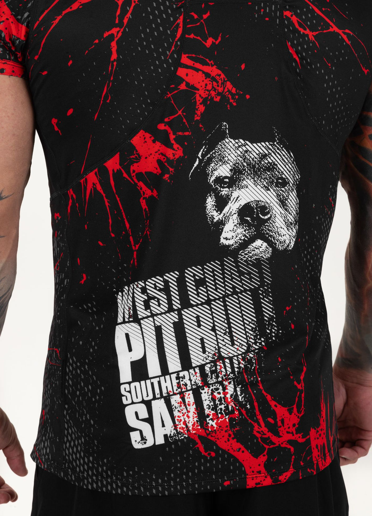 T-Shirt Mesh Performance Pro plus Blood Dog II