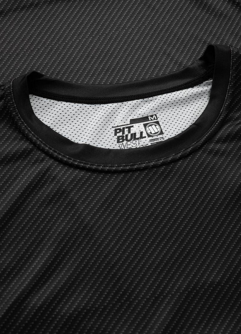 T-Shirt Mesh Performance Pro plus Carbon Small Logo