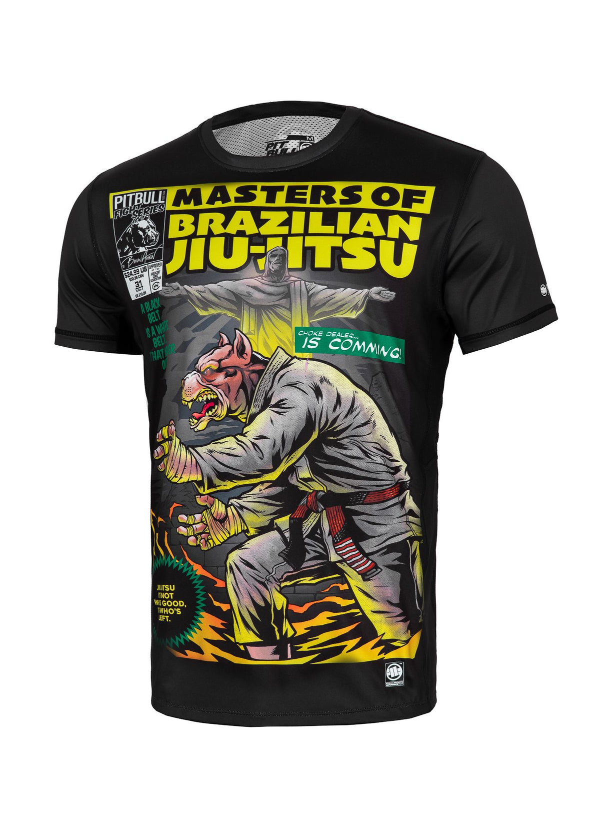 T-Shirt Mesh Performance Pro plus Masters Of BJJ