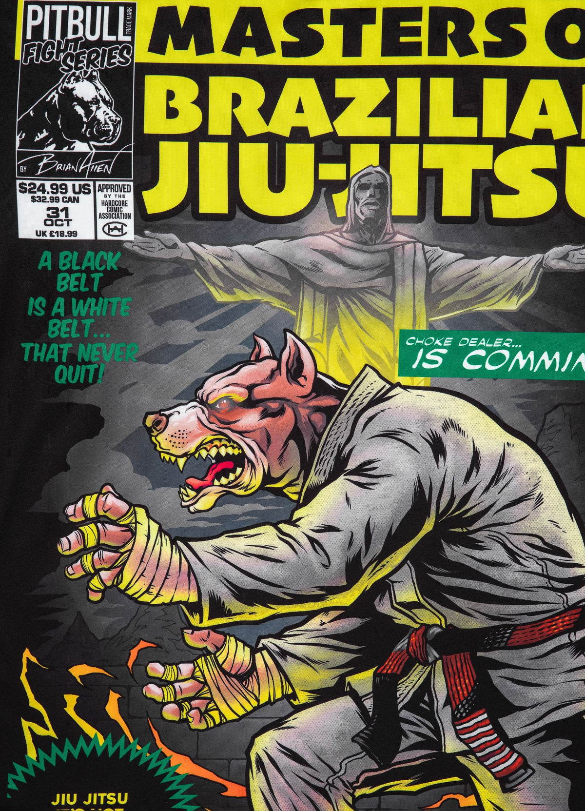 T-Shirt Mesh Performance Pro plus Masters Of BJJ