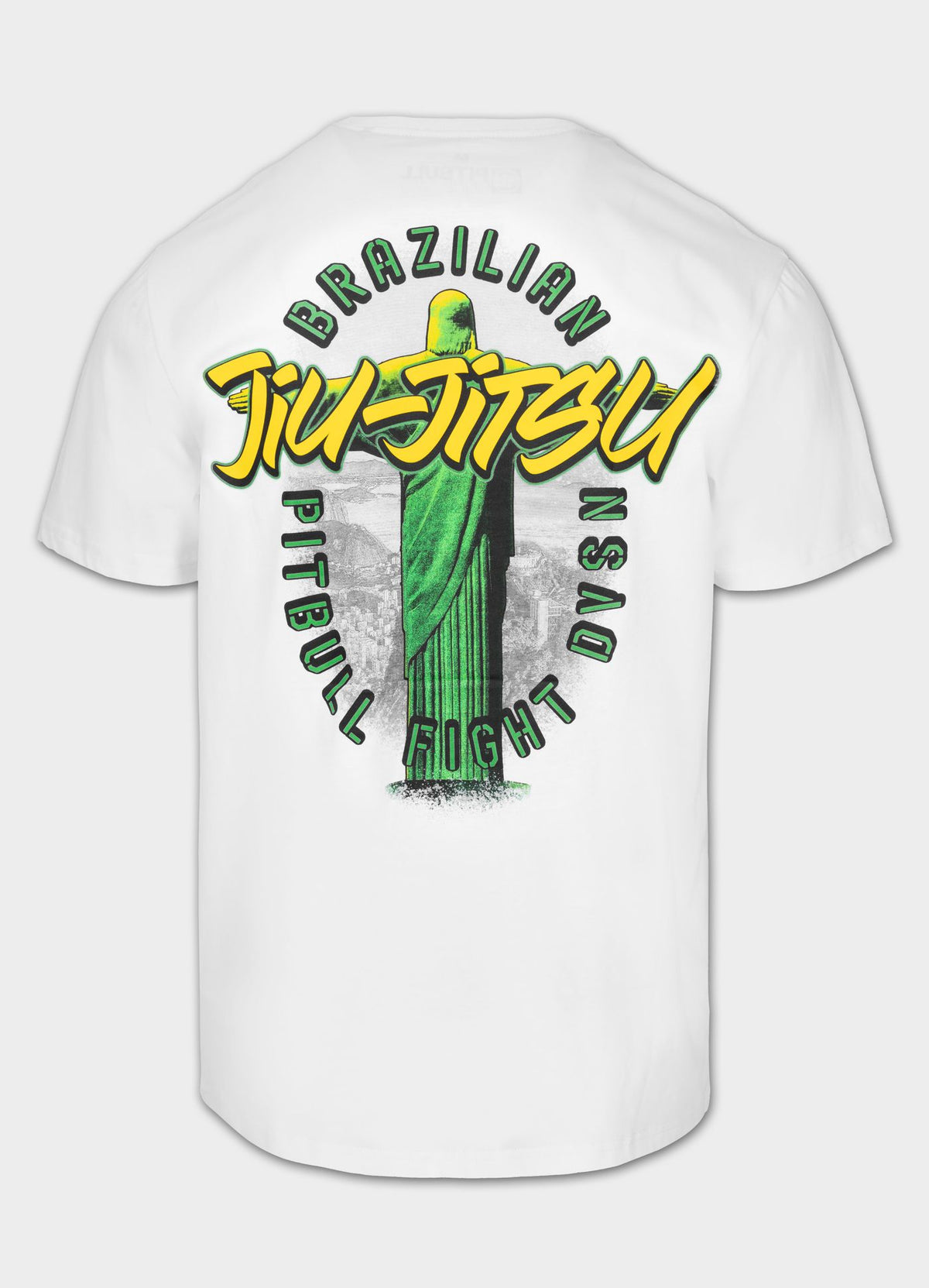 Men's T-Shirt BJJ FIGHT DVSN - White