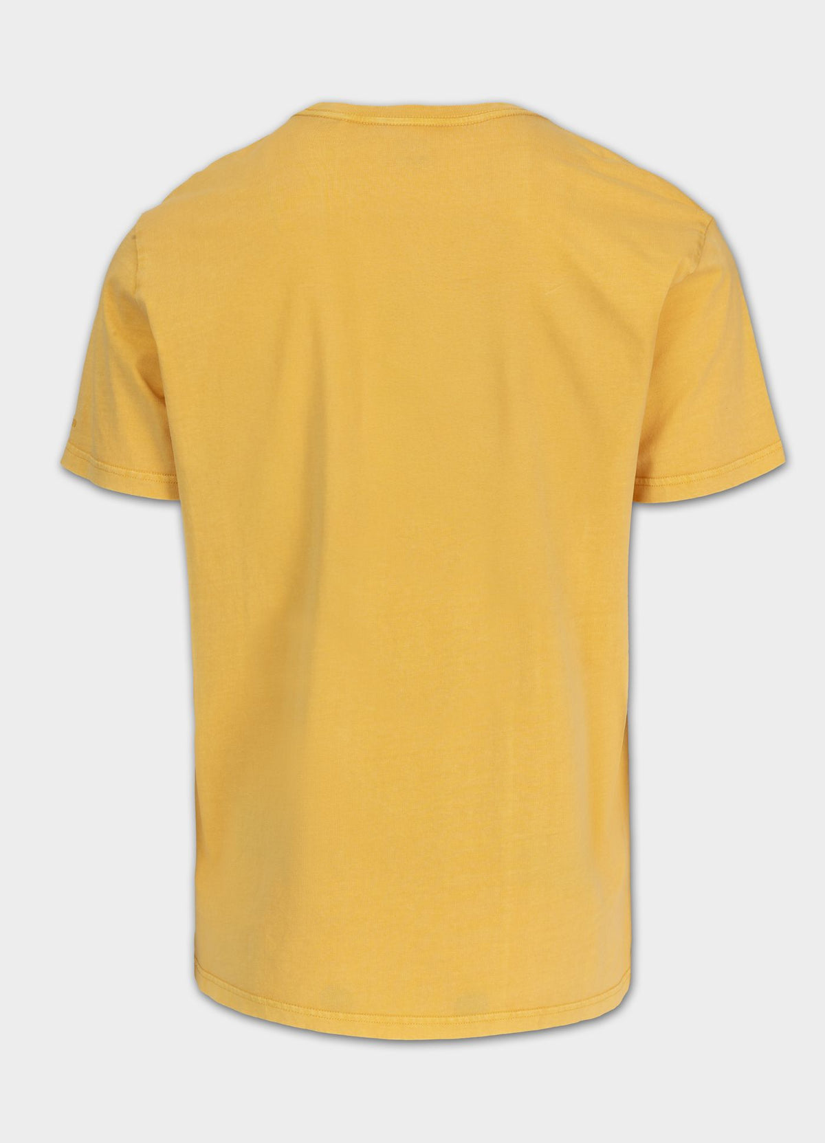 Men&#39;s T-Shirt Denim Washed OPEN BEACH - Yellow