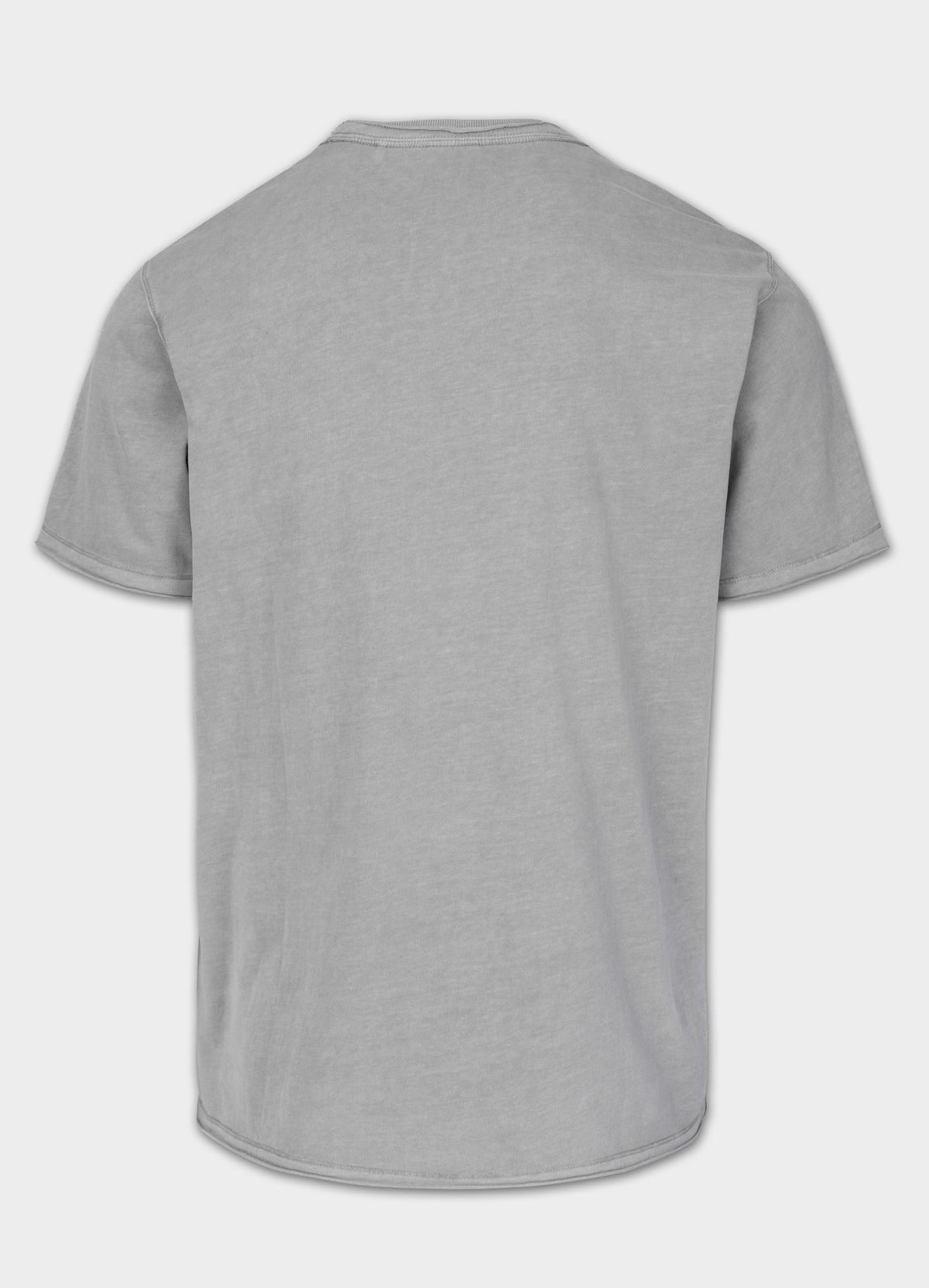 Men&#39;s T-Shirt Denim Washed Raw OPEN BEACH - Gray