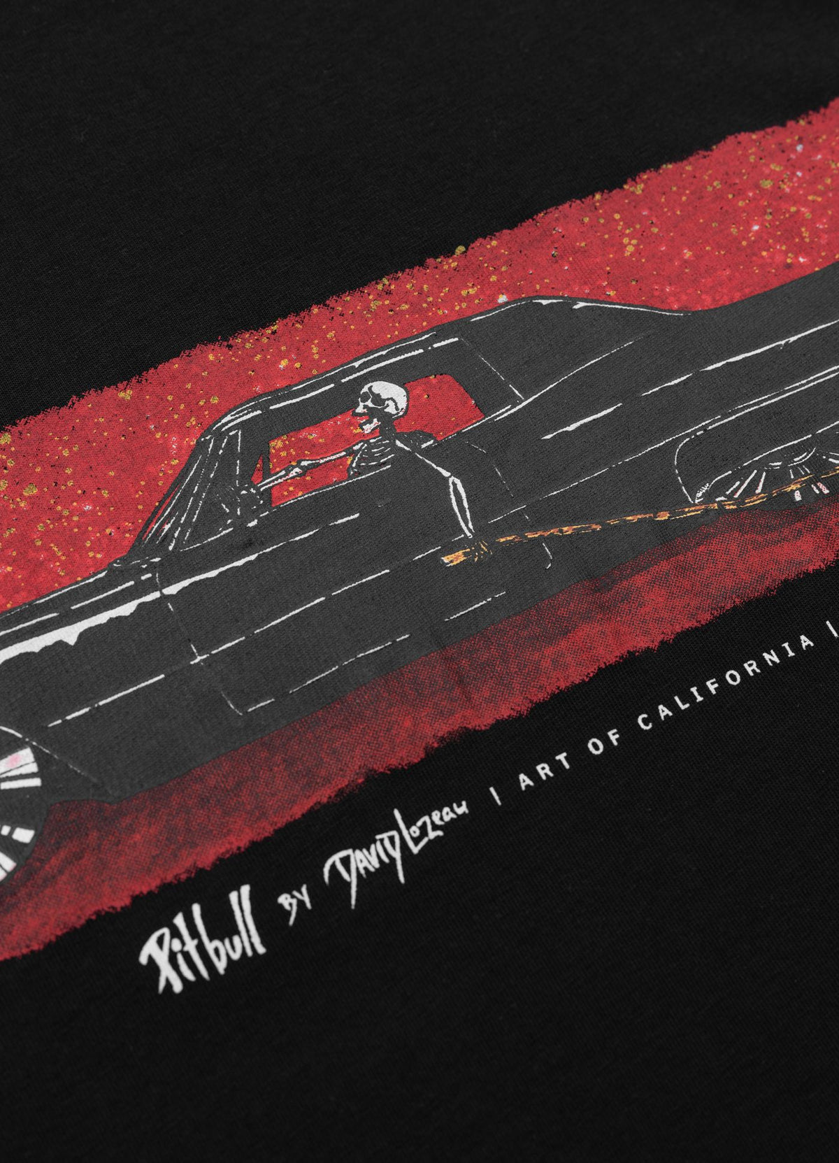 Men&#39;s T-Shirt DEVIL&#39;S DEVILLE - Black