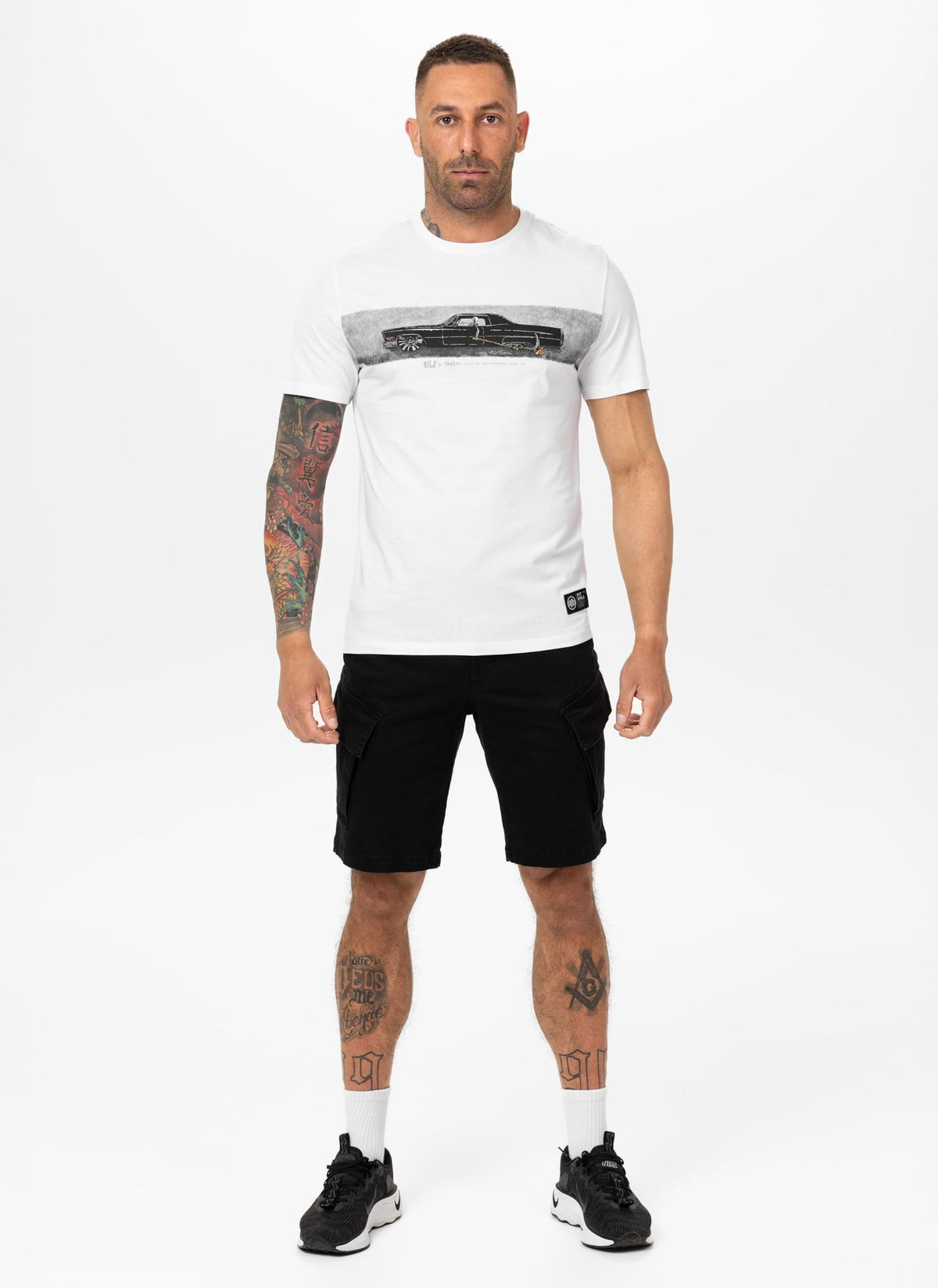 Men&#39;s T-Shirt DEVIL&#39;S DEVILLE - White