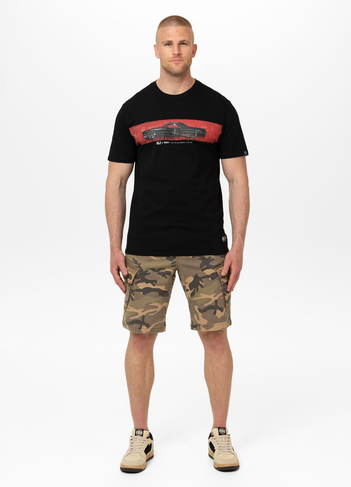 Men&#39;s T-Shirt DEVIL&#39;S DEVILLE - Black