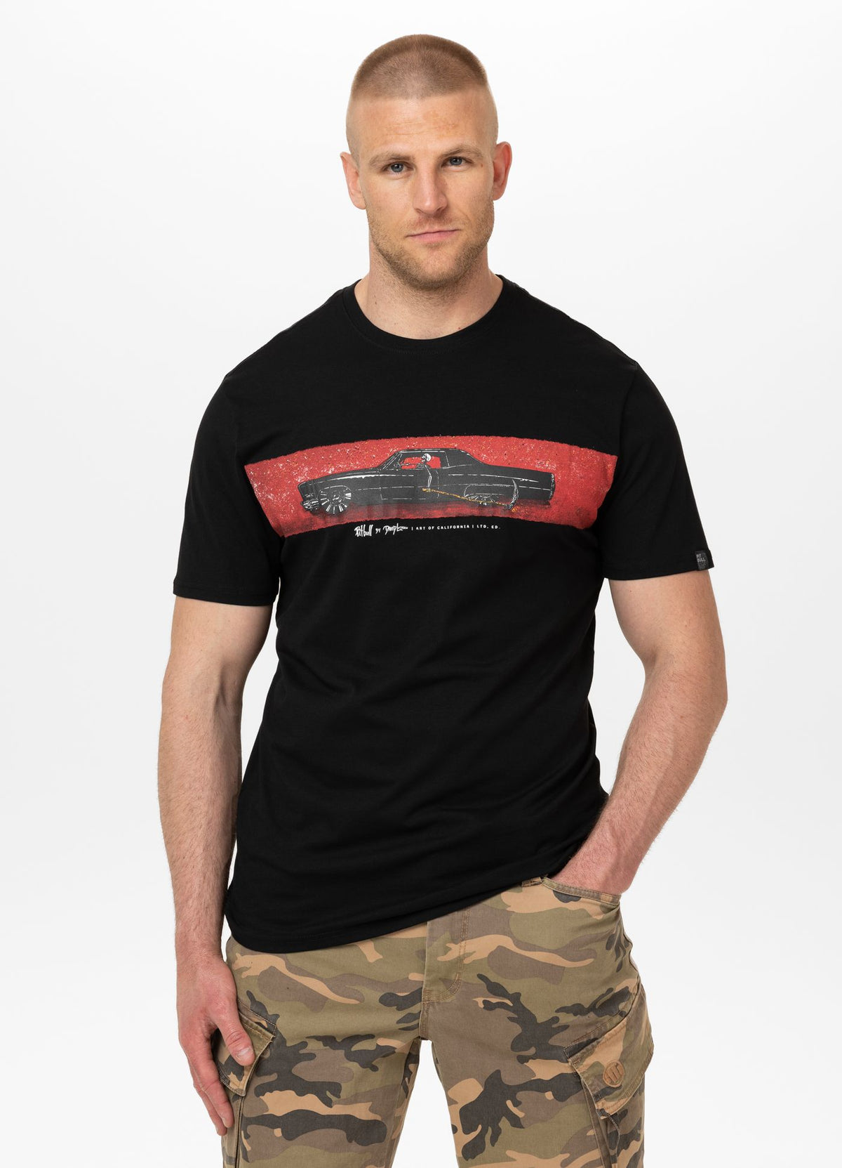 Men&#39;s T-Shirt DEVIL&#39;S DEVILLE - Black