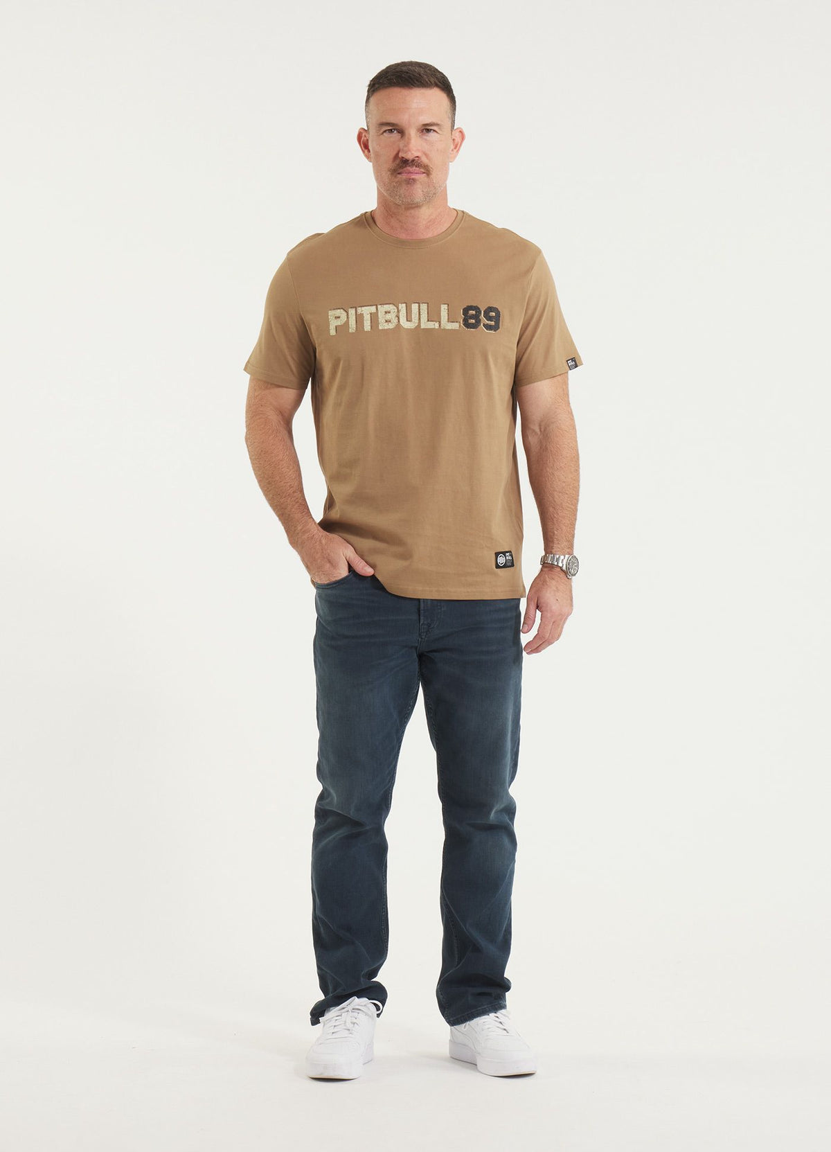 Men&#39;s T-Shirt DOG 89 - Coyote brown