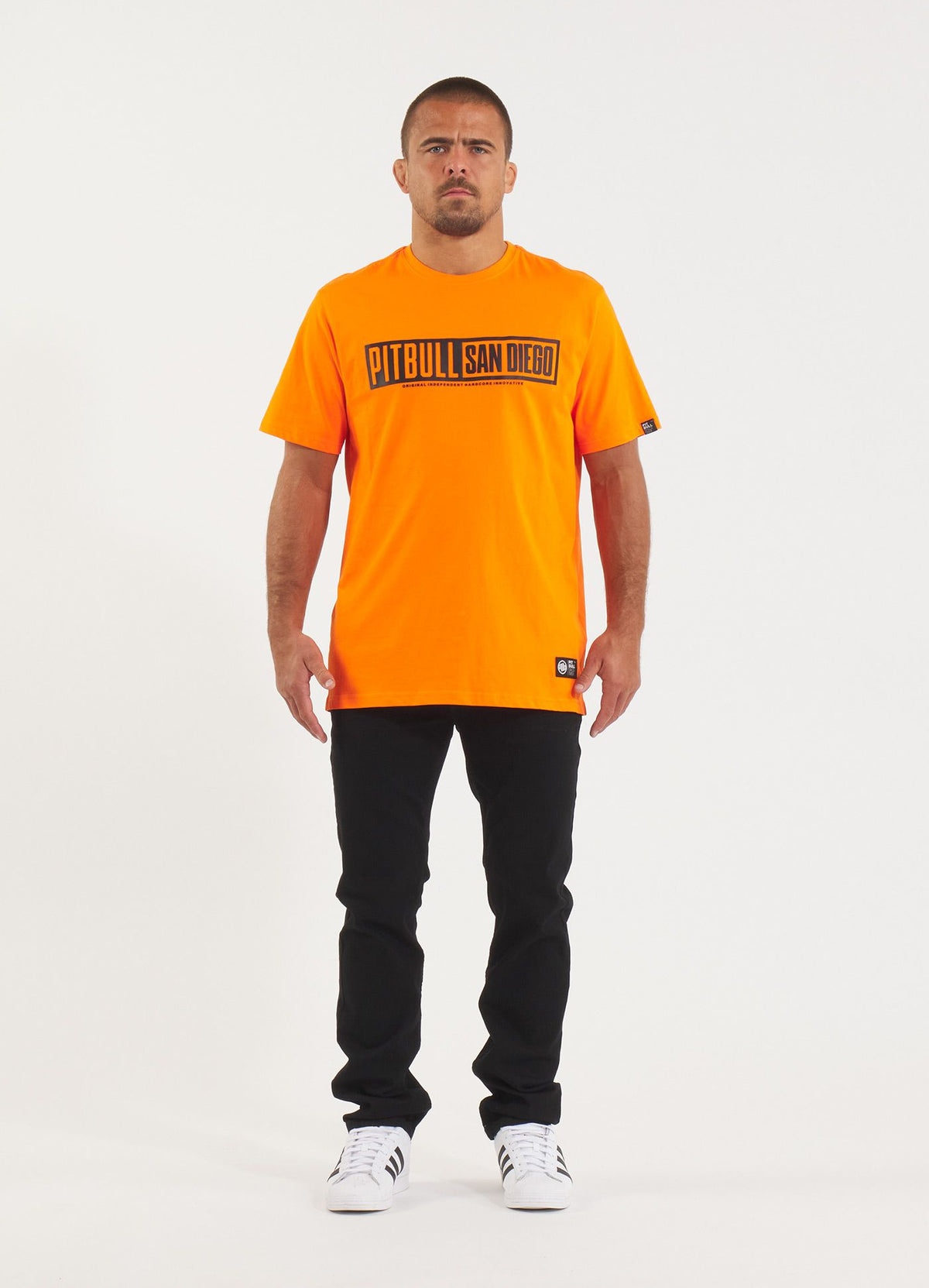 Men&#39;s T-Shirt EIGHTY NINE DOG - Orange