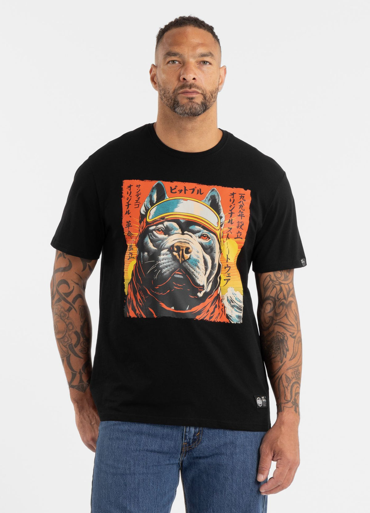 Men&#39;s T-Shirt FUJI - Black