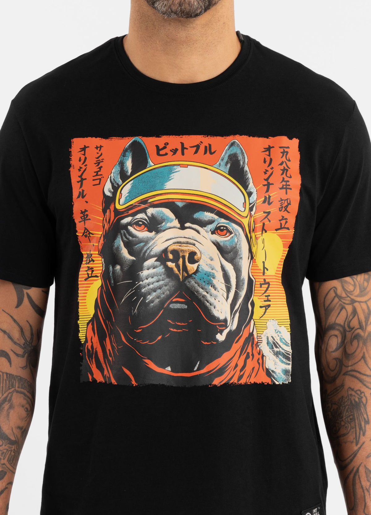 Men&#39;s T-Shirt FUJI - Black