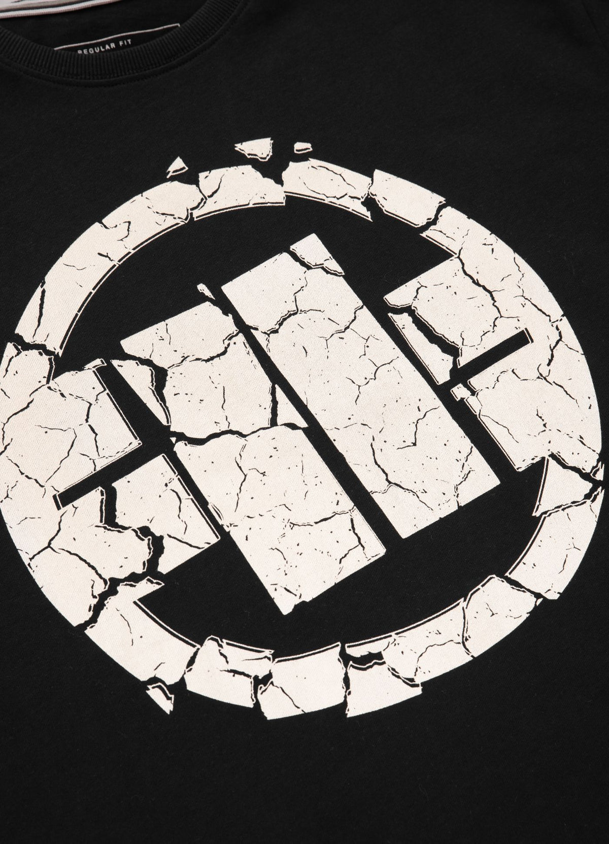 Men's T-Shirt Garment Washed SCRATCH - Black