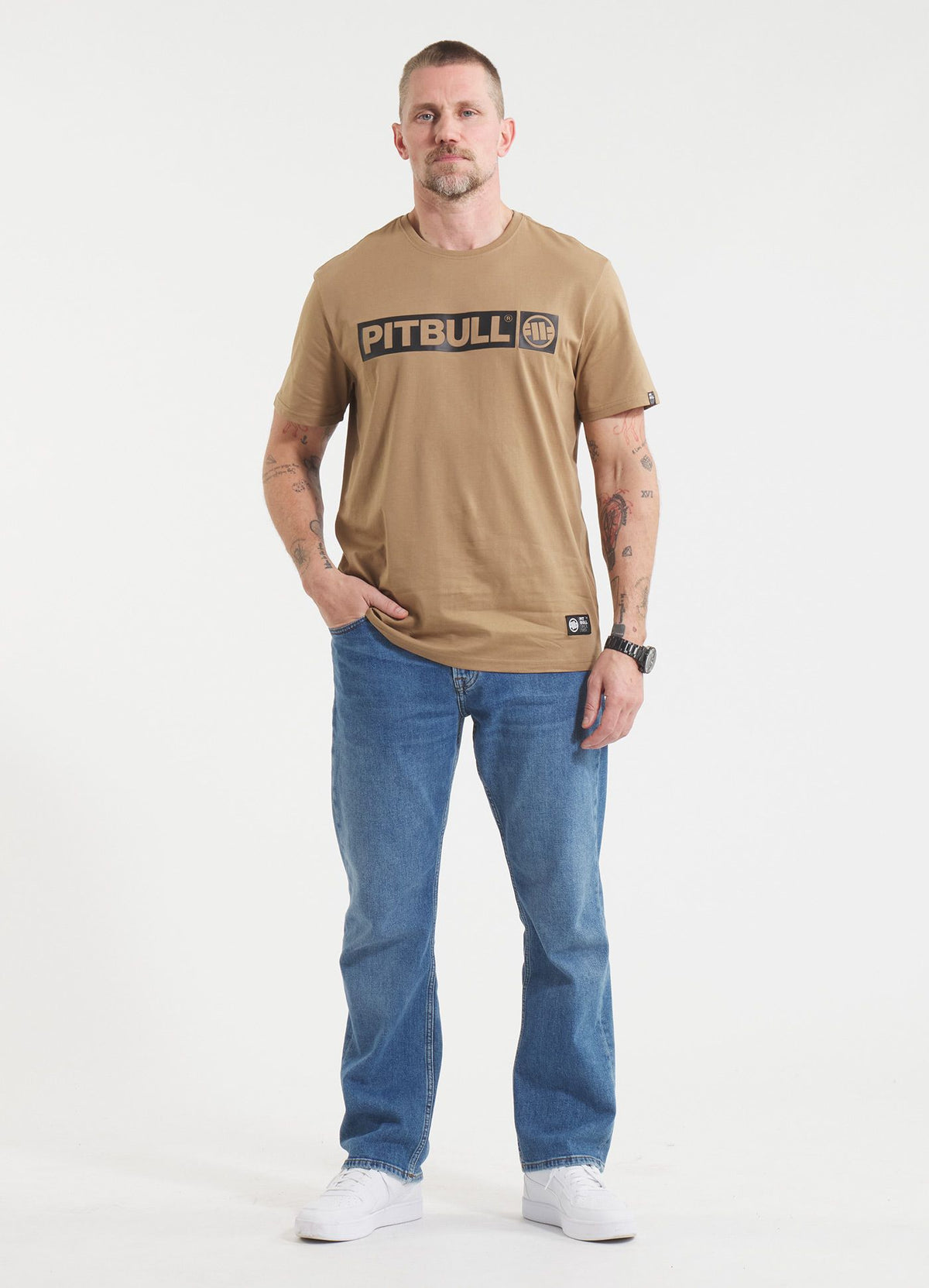 Men&#39;s T-Shirt HILLTOP - Coyote brown