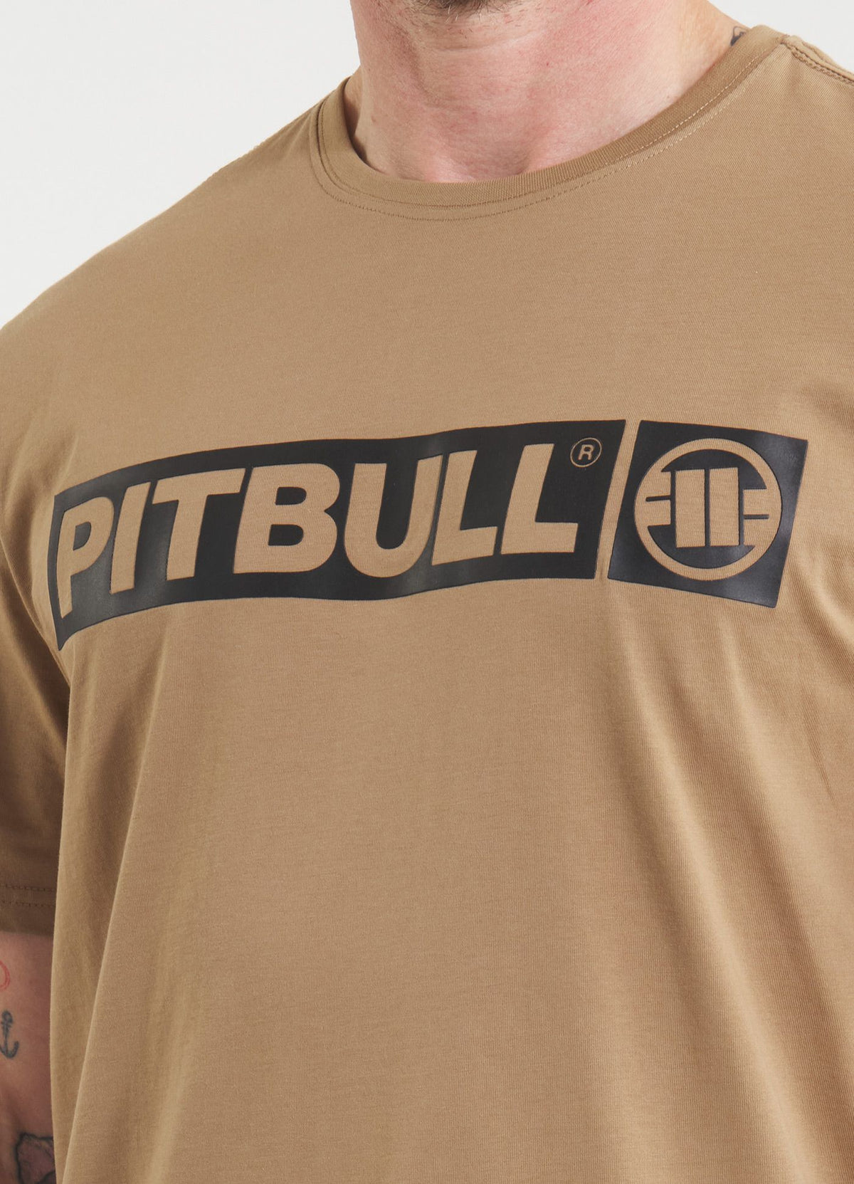 Men's T-Shirt HILLTOP - Coyote brown