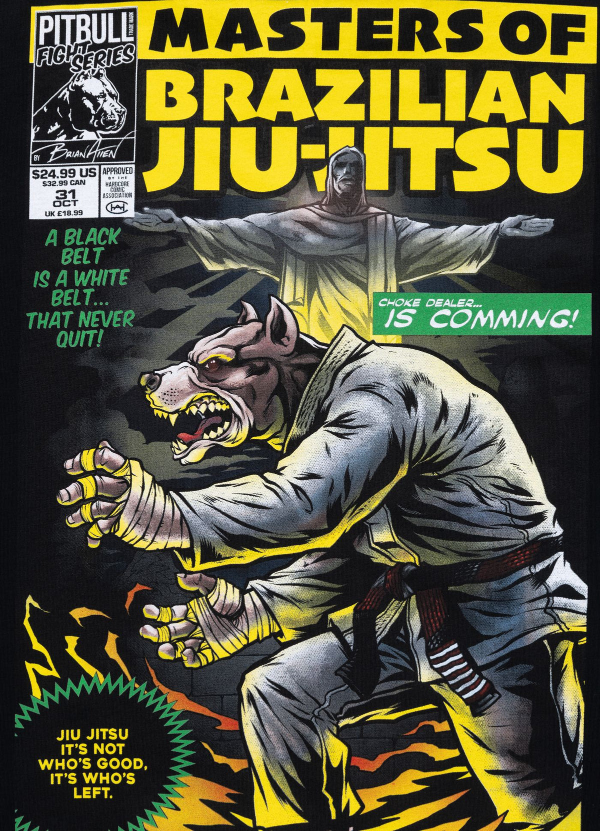 Men&#39;s T-Shirt MASTERS OF BJJ