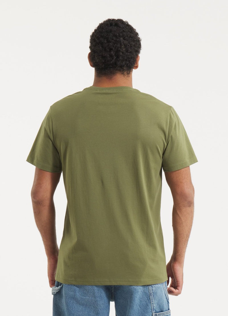 T-shirt NO LOGO Olive