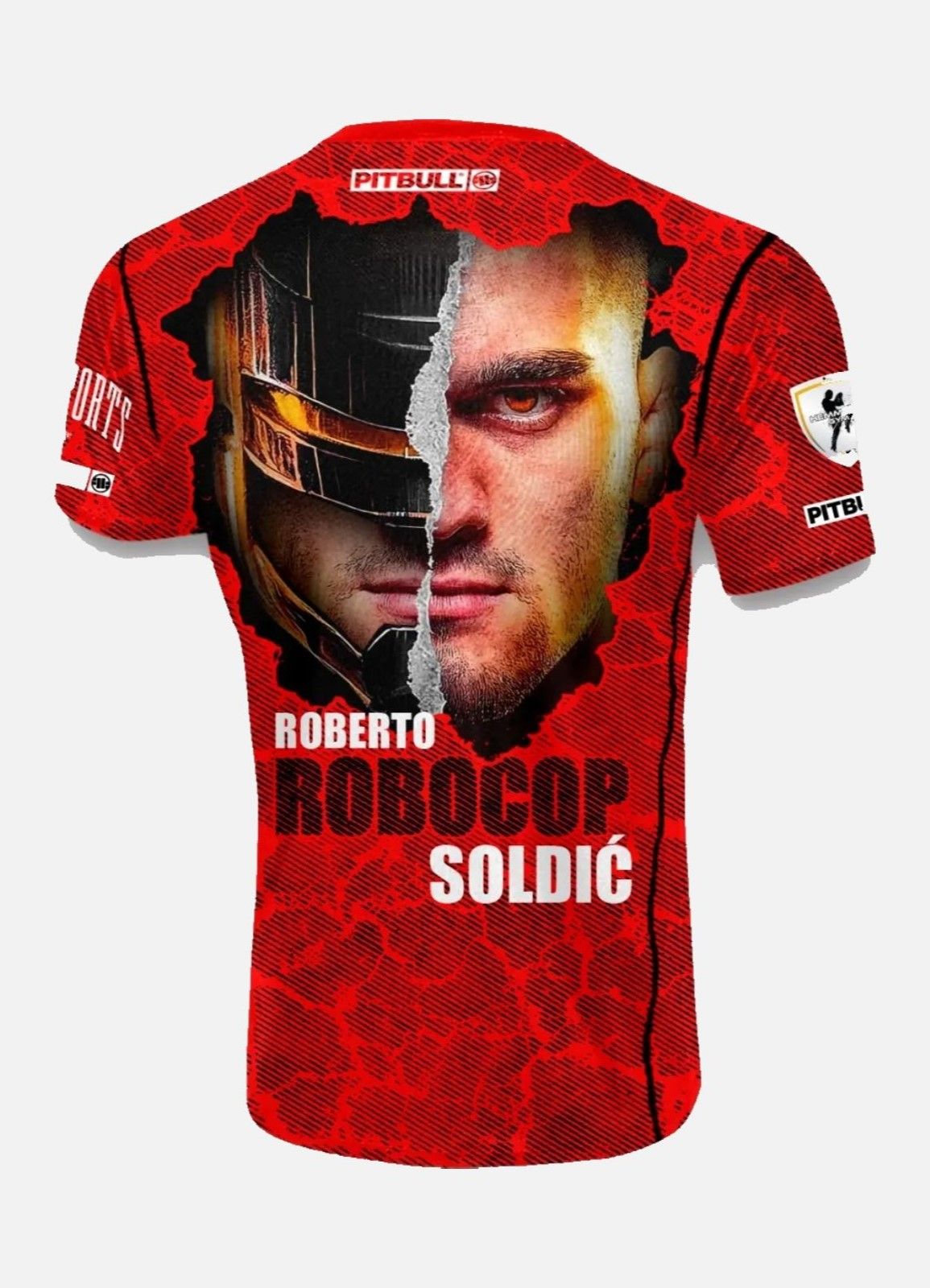 Men&#39;s Mesh T-Shirt Roberto &quot;Robocop&quot; Soldic