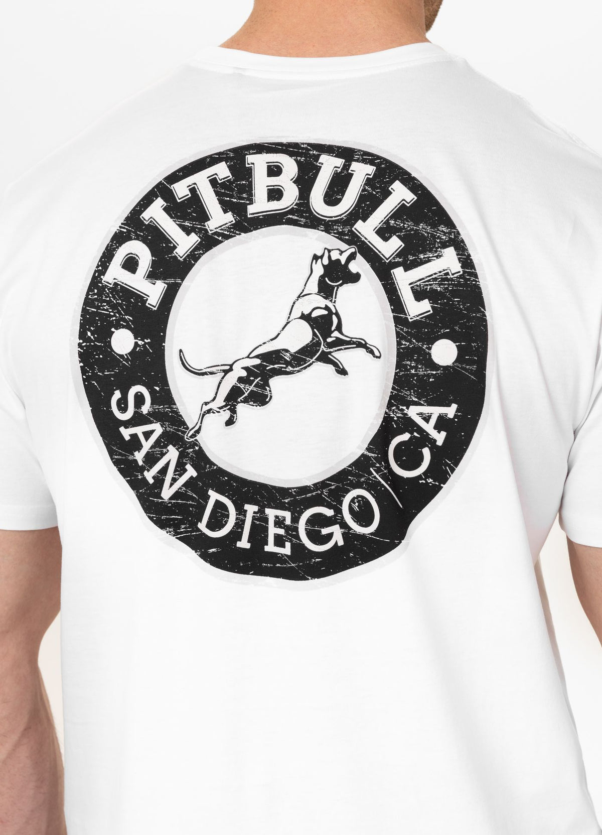 Men&#39;s T-Shirt SAN DIEGO CA BLACK - White