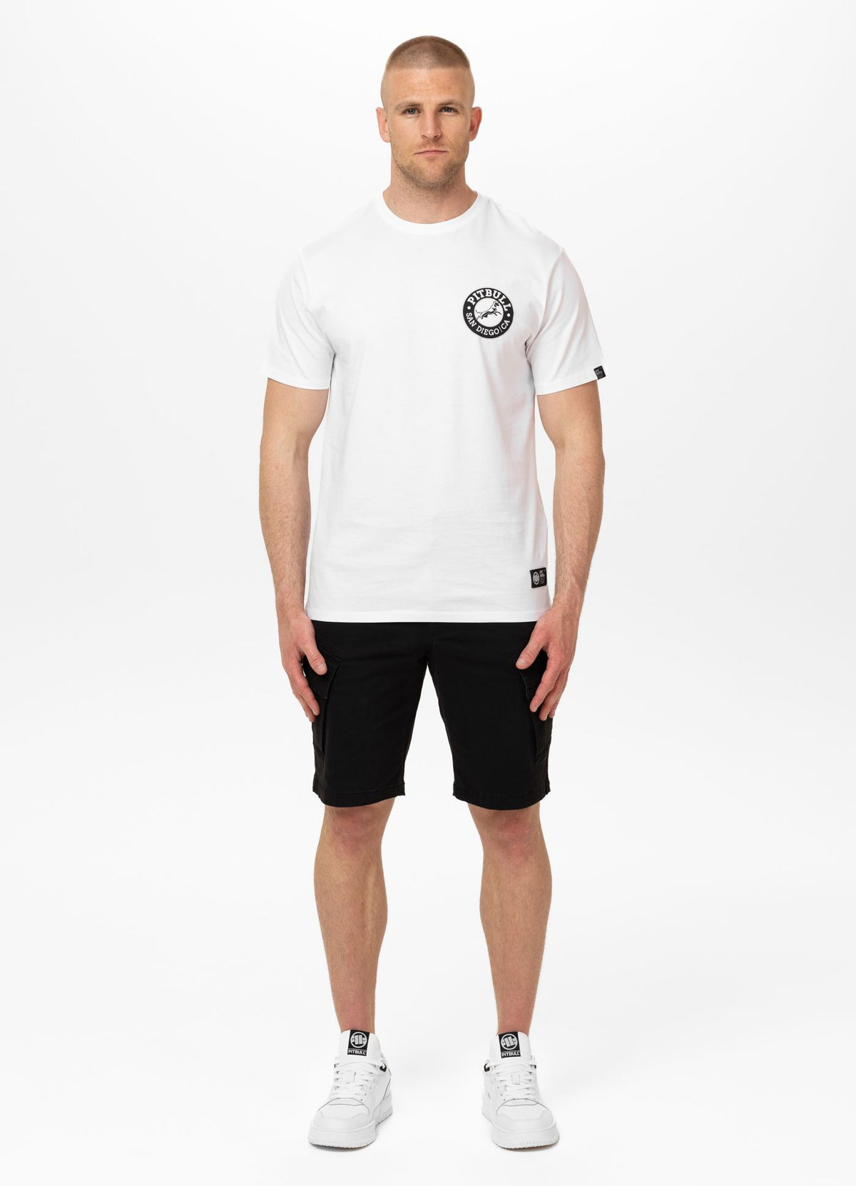 Men&#39;s T-Shirt SAN DIEGO CA BLACK - White