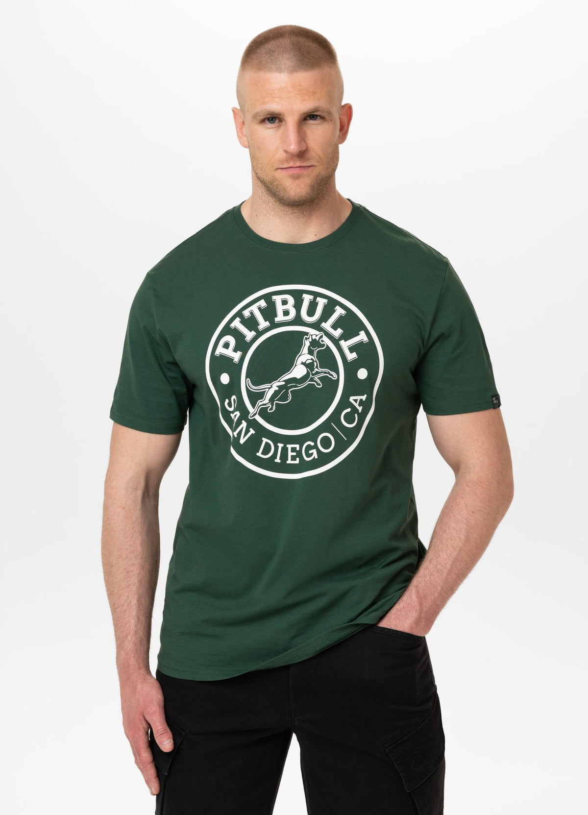 Men&#39;s T-Shirt SAN DIEGO CA - Bottle green