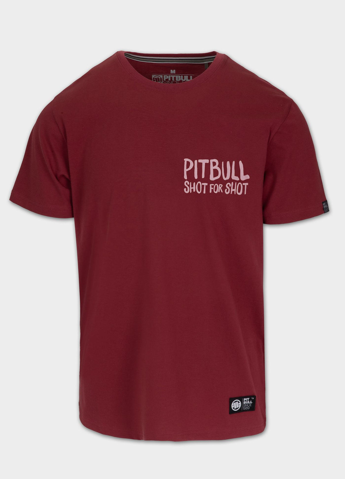 Men&#39;s T-Shirt SHOT FOR SHOT - Burgundy