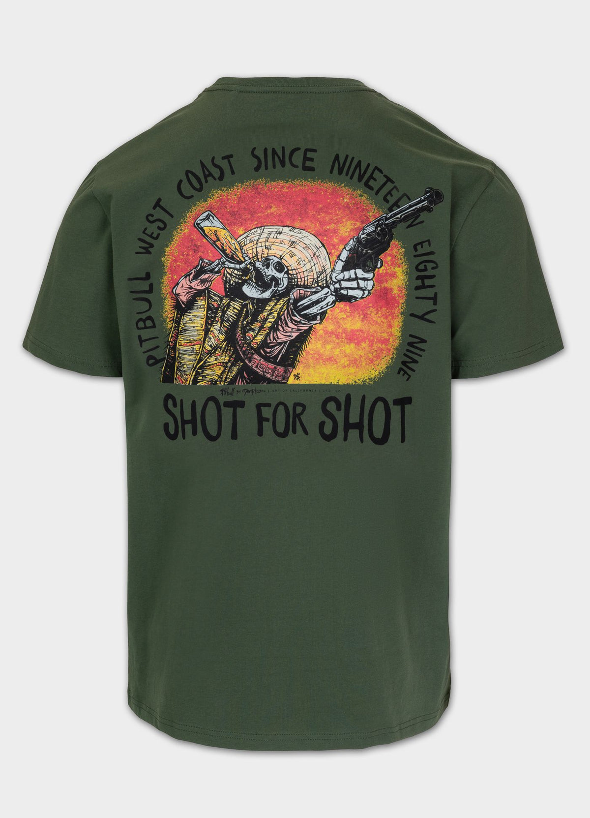 Men&#39;s T-Shirt SHOT FOR SHOT - Dark green