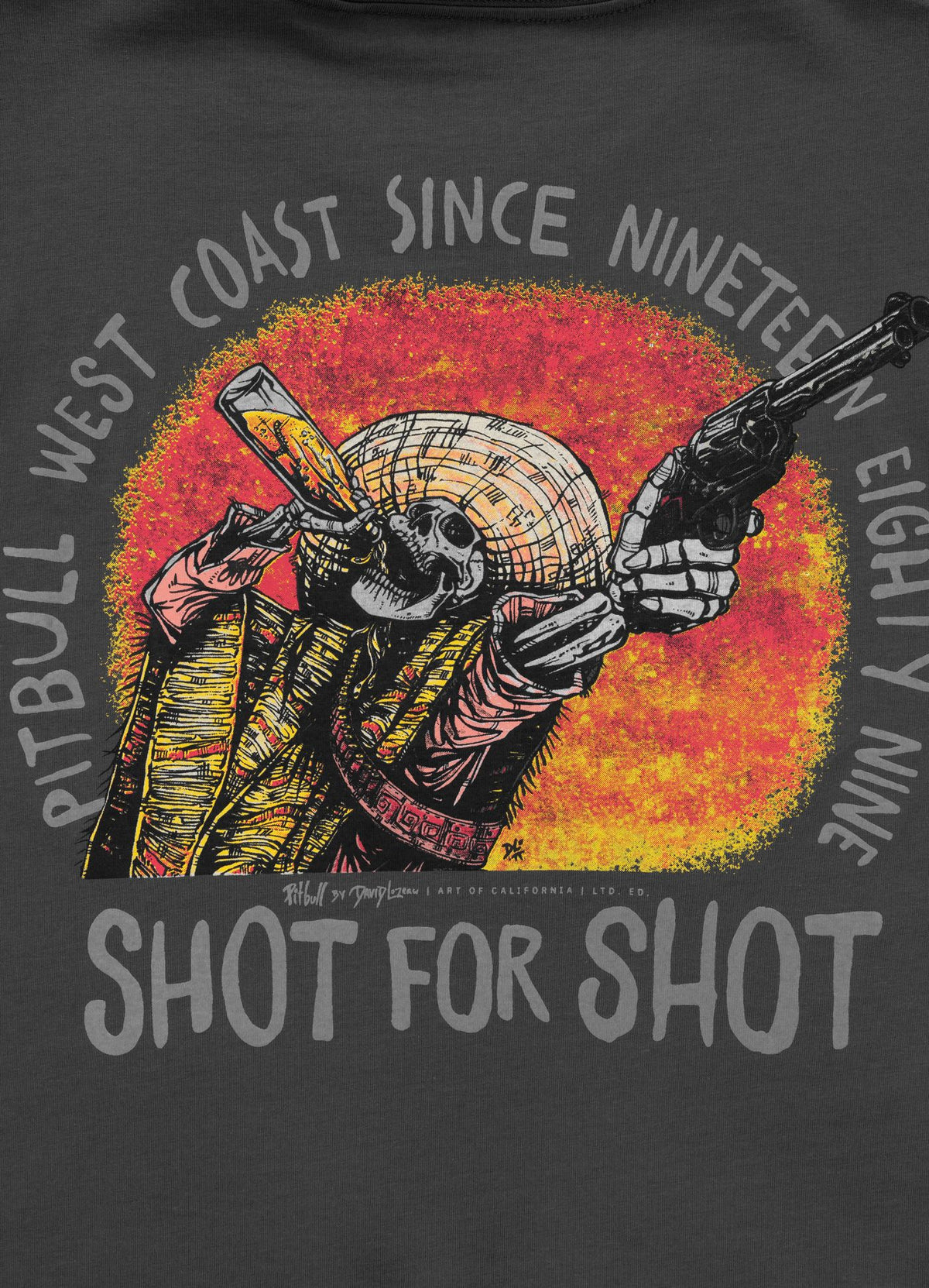 Men&#39;s T-Shirt SHOT FOR SHOT - Graphite