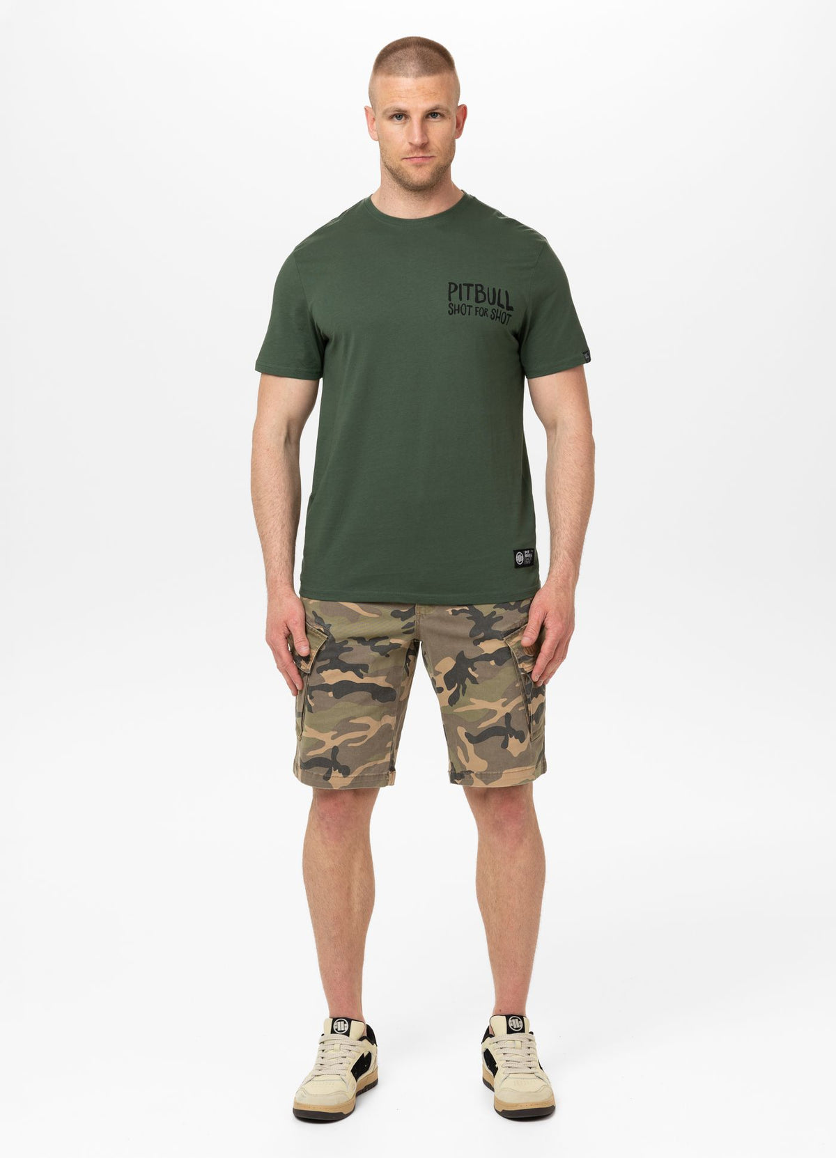 Men&#39;s T-Shirt SHOT FOR SHOT - Dark green