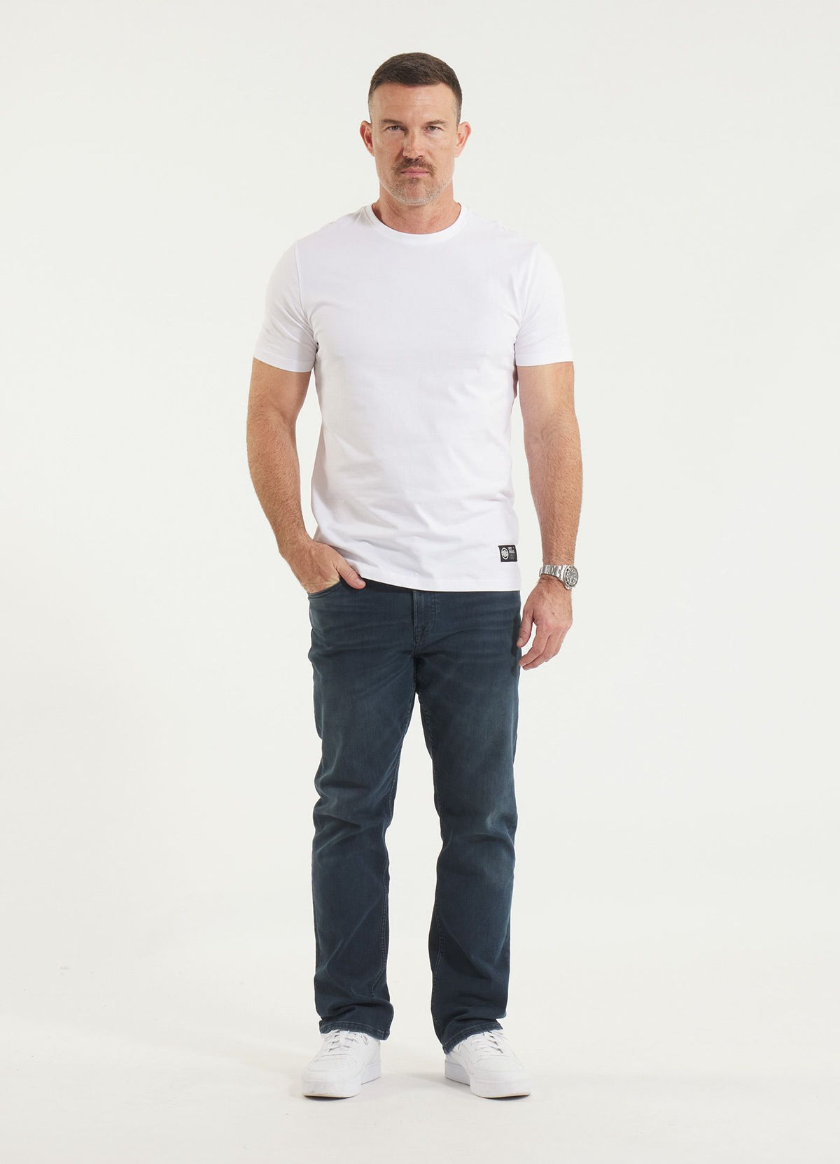 Men&#39;s T-Shirt Slim Fit NO LOGO - White