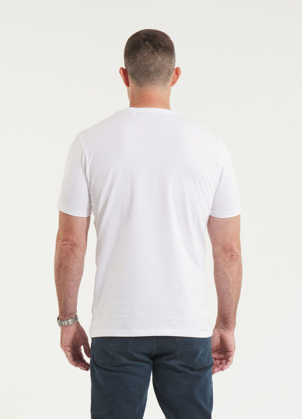 Men&#39;s T-Shirt Slim Fit NO LOGO - White