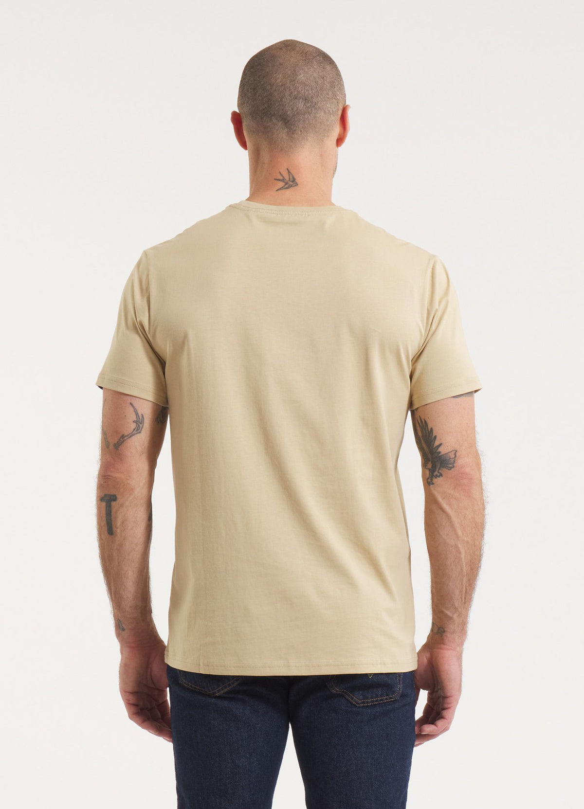 Men&#39;s T-Shirt Slim Fit NO LOGO - Sand