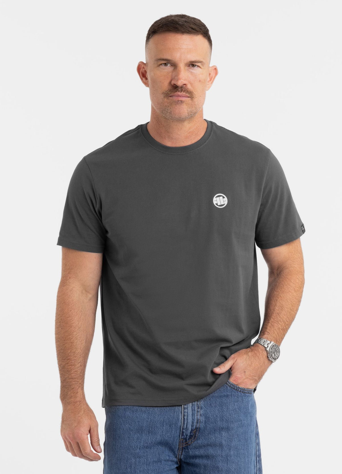 Men&#39;s T-Shirt SMALL LOGO - Graphite