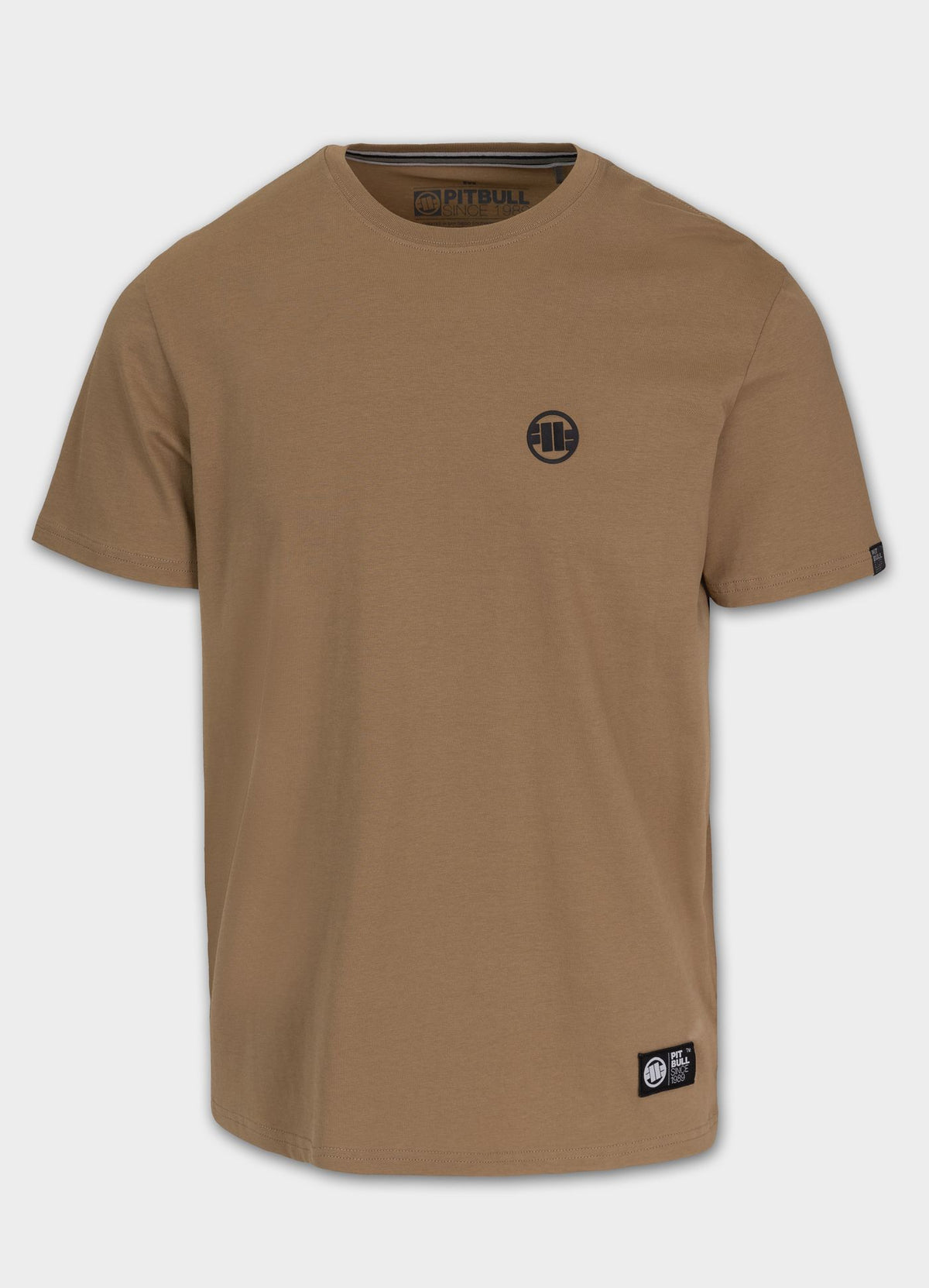 Men&#39;s T-Shirt SMALL LOGO - Coyote brown
