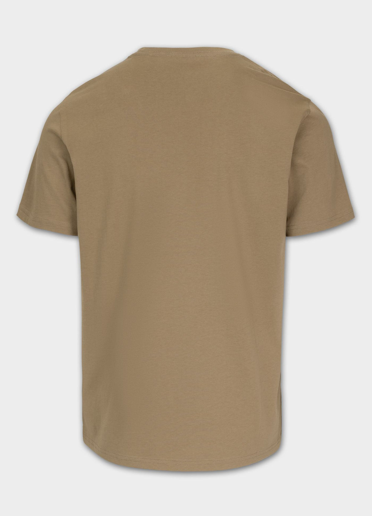 Men's T-Shirt SMALL LOGO - Coyote brown