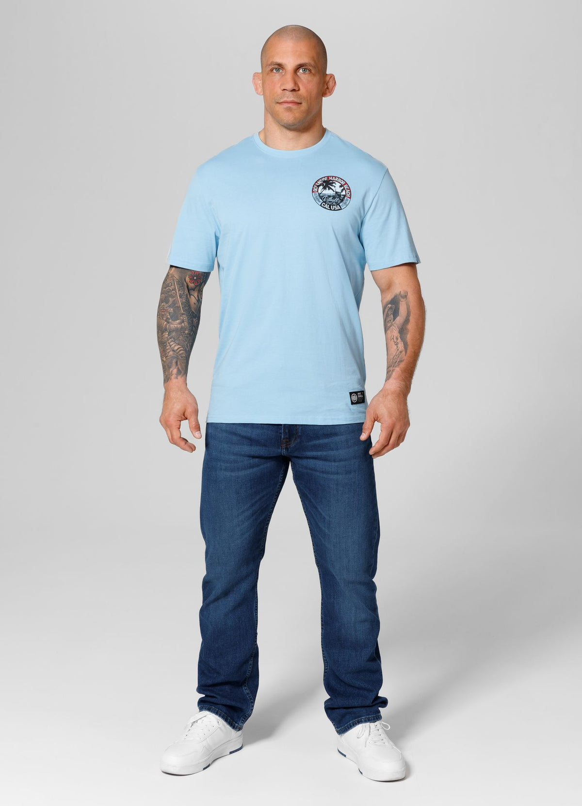 Men&#39;s T-Shirt OCEANSIDE - Light blue