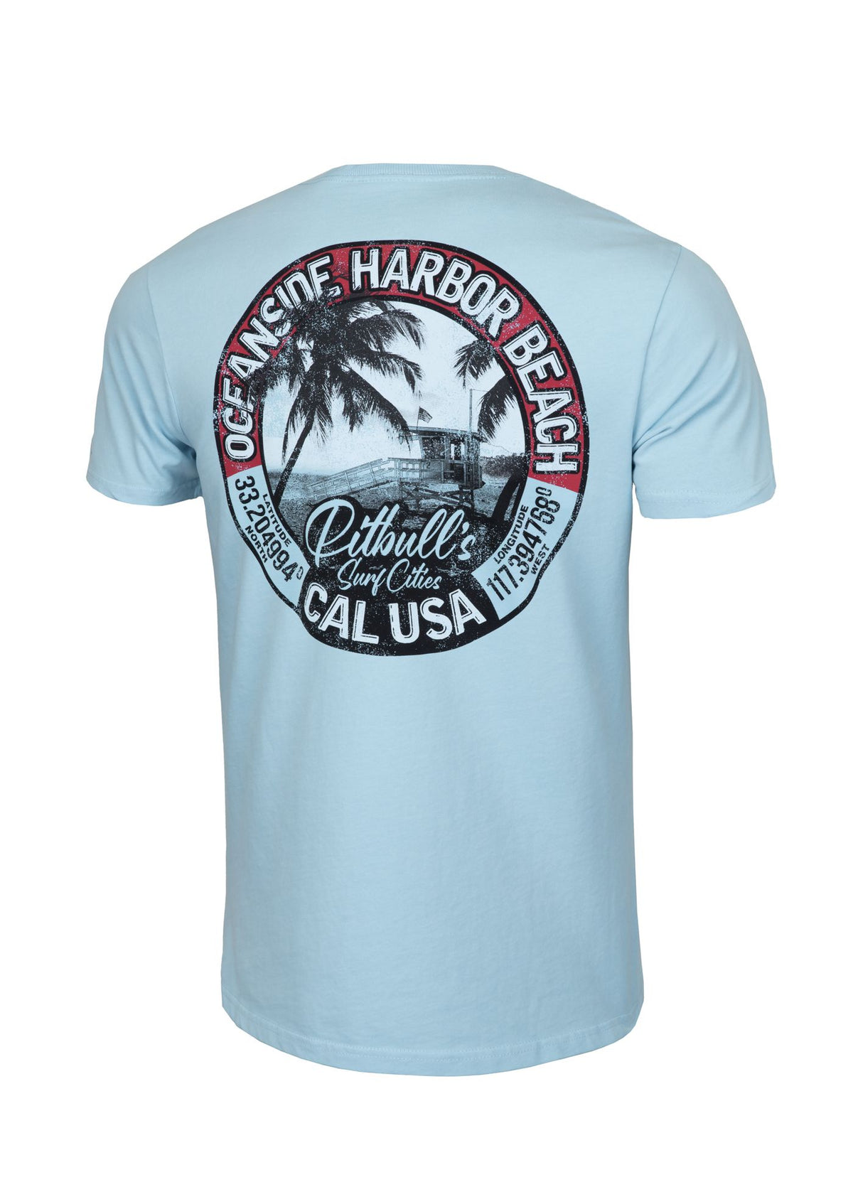 Men&#39;s T-Shirt OCEANSIDE - Light blue