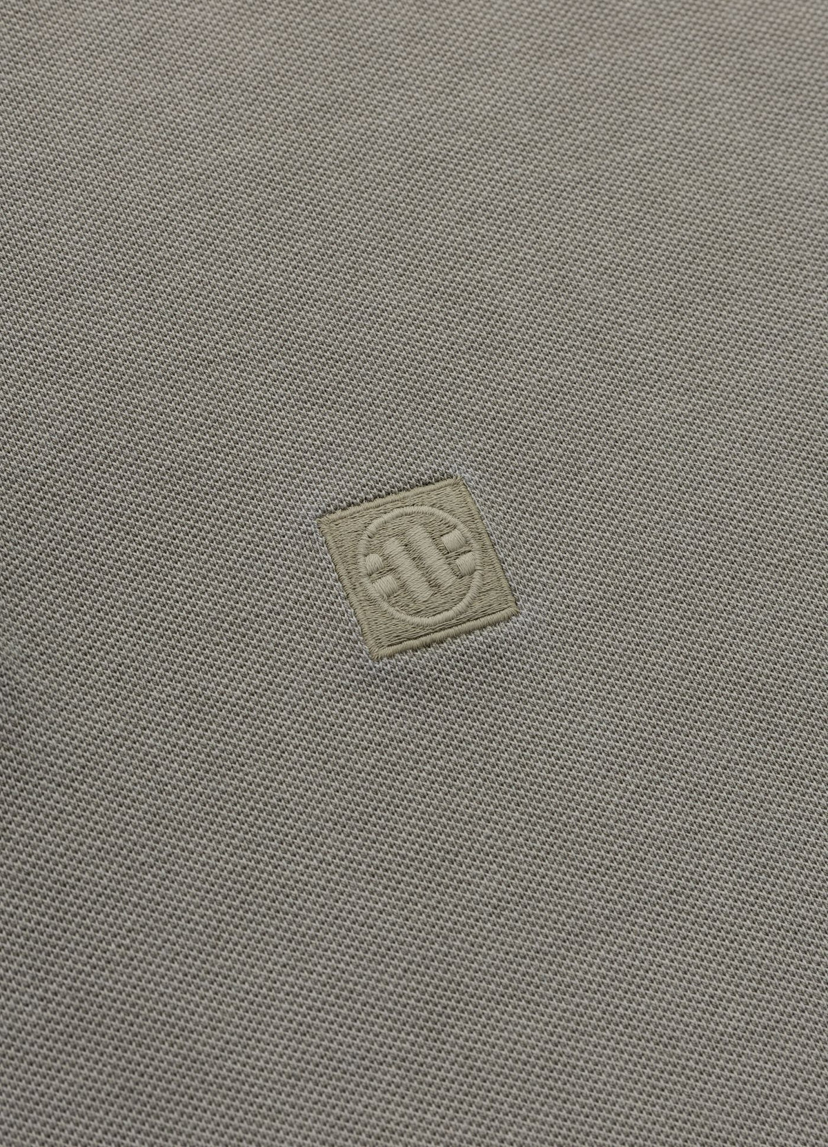 Polo shirt Denim Washed Pique SMALL LOGO - Gray Harbour