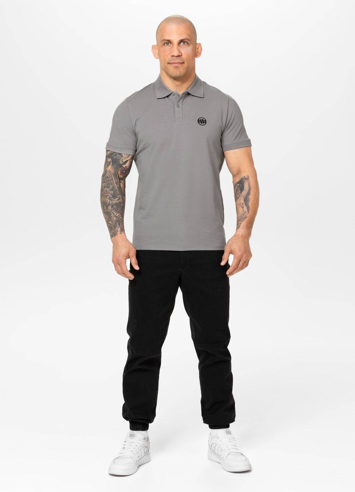 Men's Polo shirt Jersey Slim Fit Small Logo