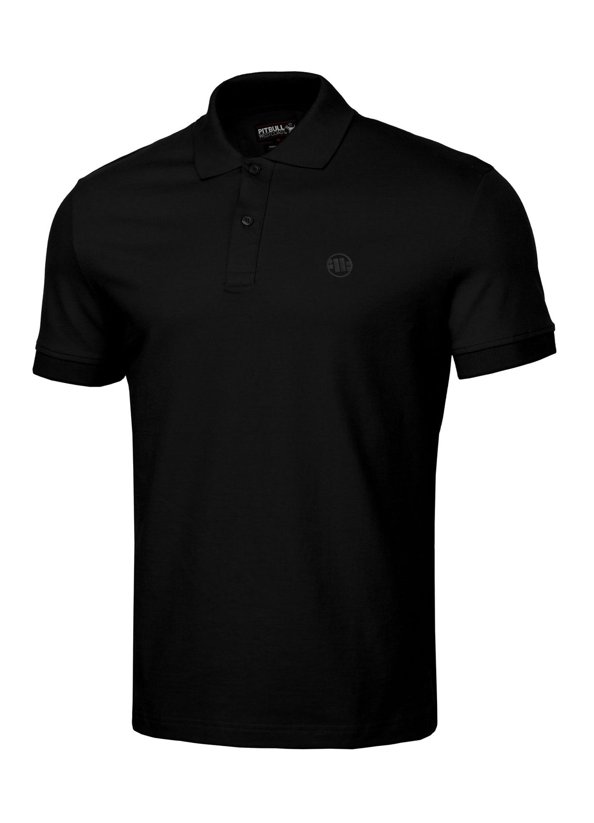 Men&#39;s Polo shirt Pique Regular - Black